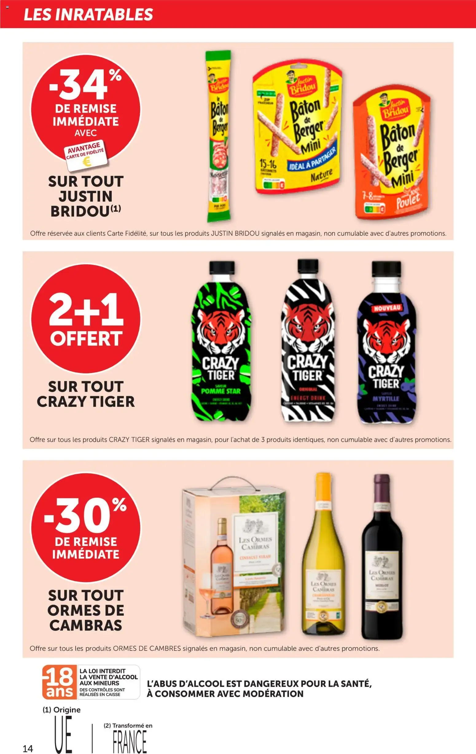 bi1 Catalogue supermarché à partir du 15/09/2026 - promo en ligne du 15 septembre au 27 septembre 2026 - Catalogue page 14