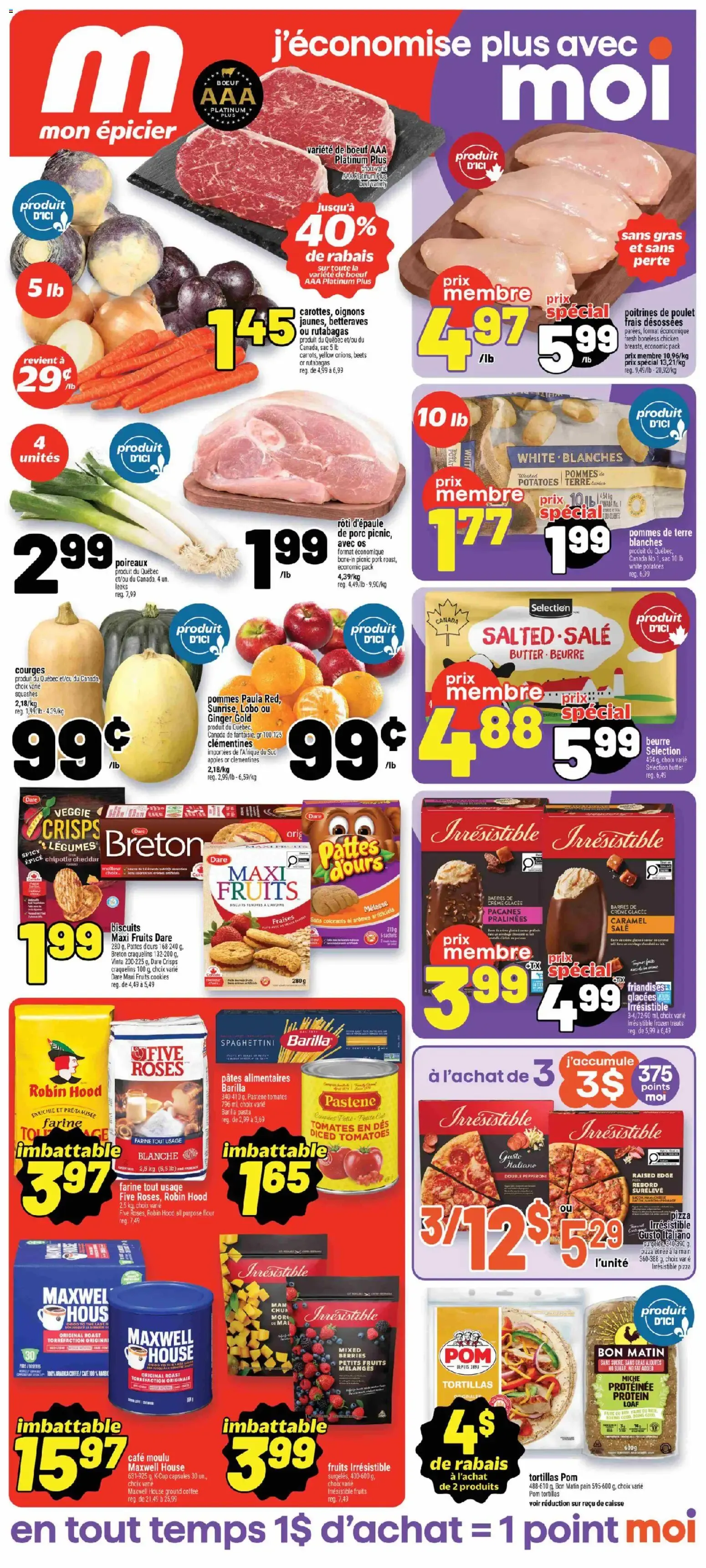 Metro circulaire from Sep 17, 2026 > weekly specials & deals from September 17 to September 23 2026 - flyer page 1