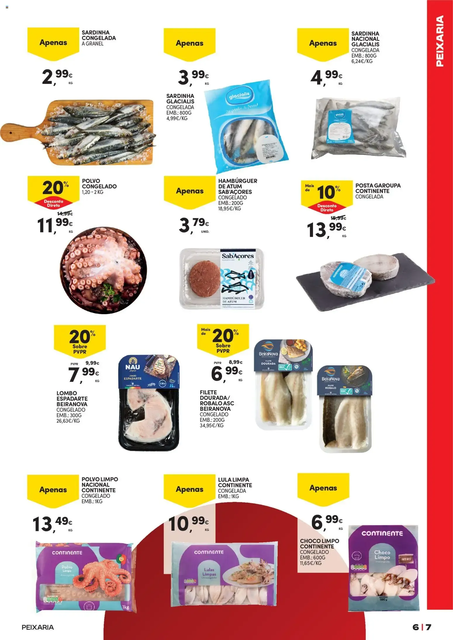 Folheto Continente - Açores Cervejas, Vinhos e Mariscos » de 09/06/2026 - 22/06/2026 de 9 de junho até 22 de junho 2026 - Pagina 7