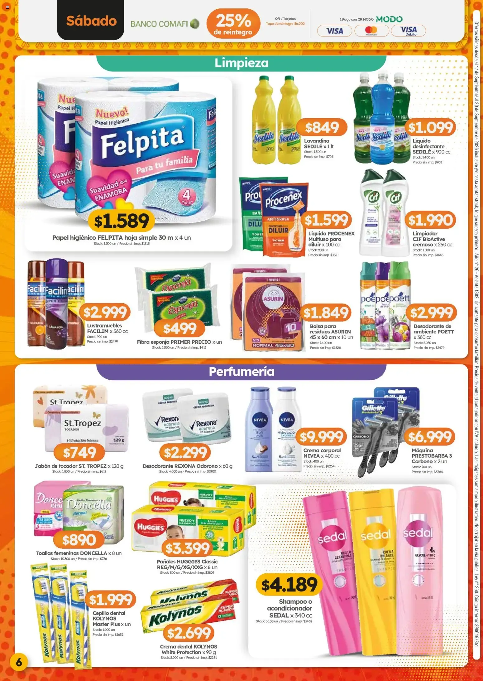 Ofertas de Cordiez Ofertas || del 17/09/2026 - 30/09/2026 || Catálogo 17 de septiembre al 30 de septiembre 2026 - Página 6 del catálogo
