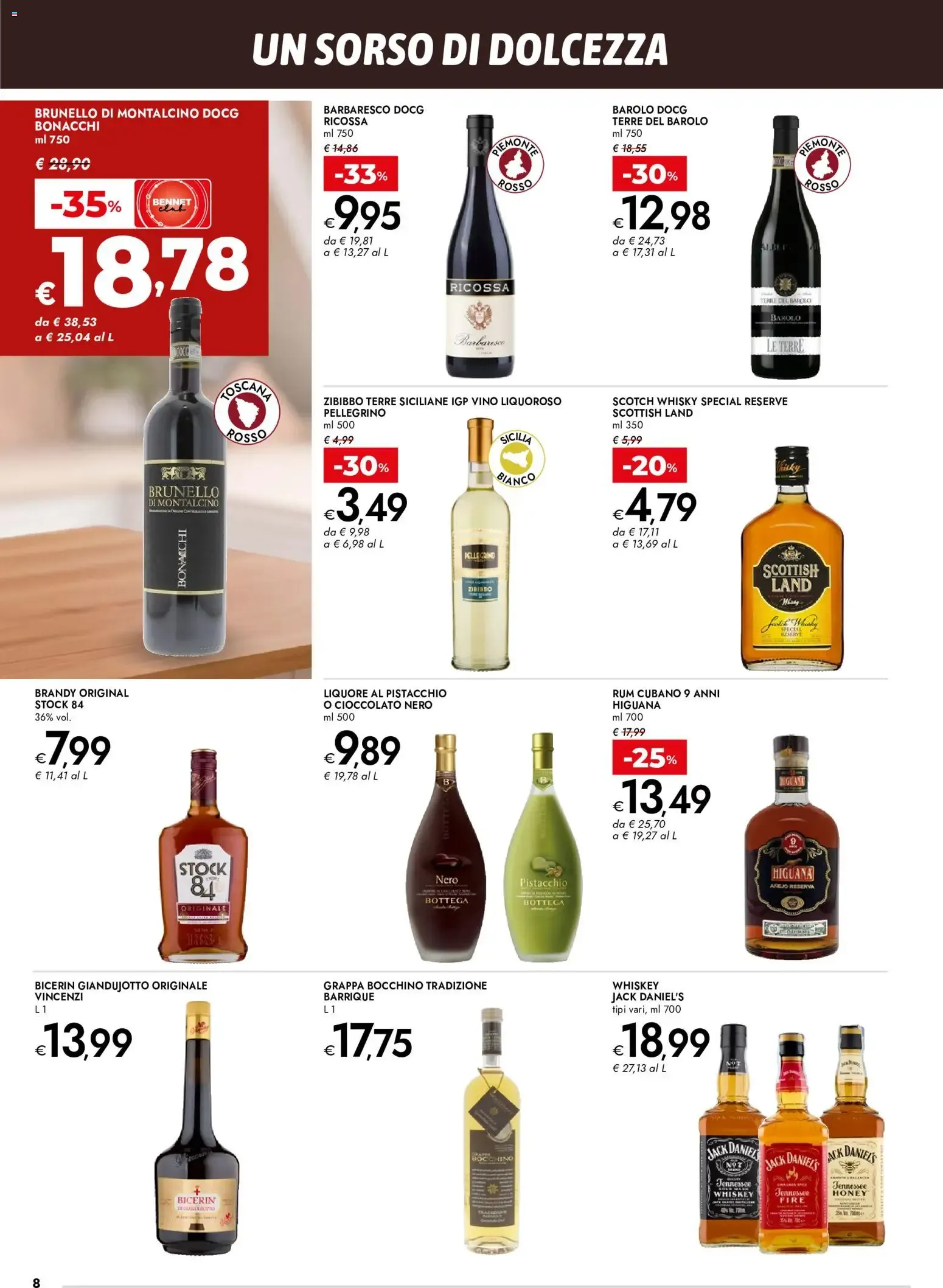 Nuovo bennet volantino Cioccolato che bontà dal 29/10/2026 > offerte anteprima 🛍️ da 29 ottobre a 11 novembre di 2026 - Pagina del volantino 8
