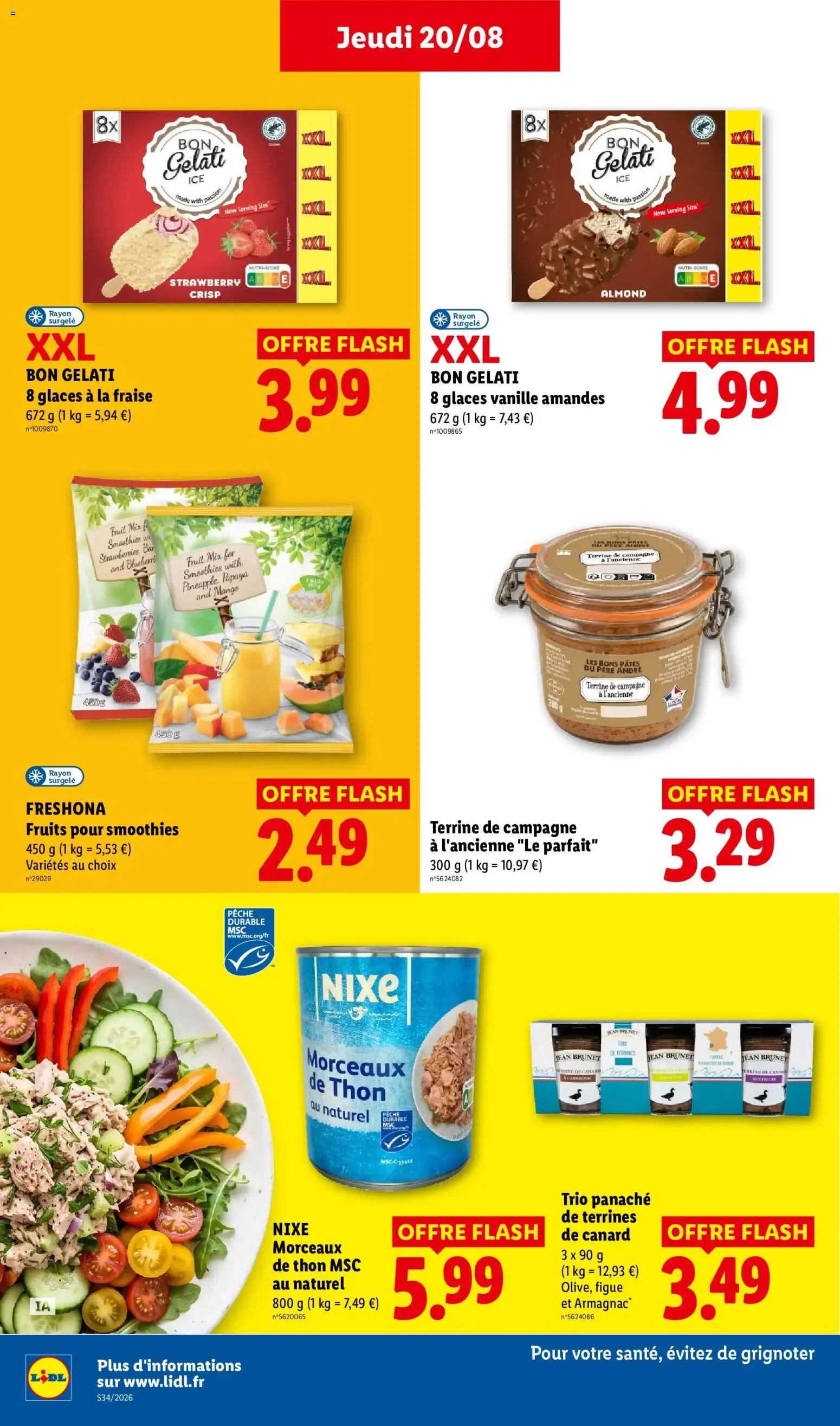 LIDL: La rentrée des économies! du 20 août au 26 août 2026 - Catalogue page 24
