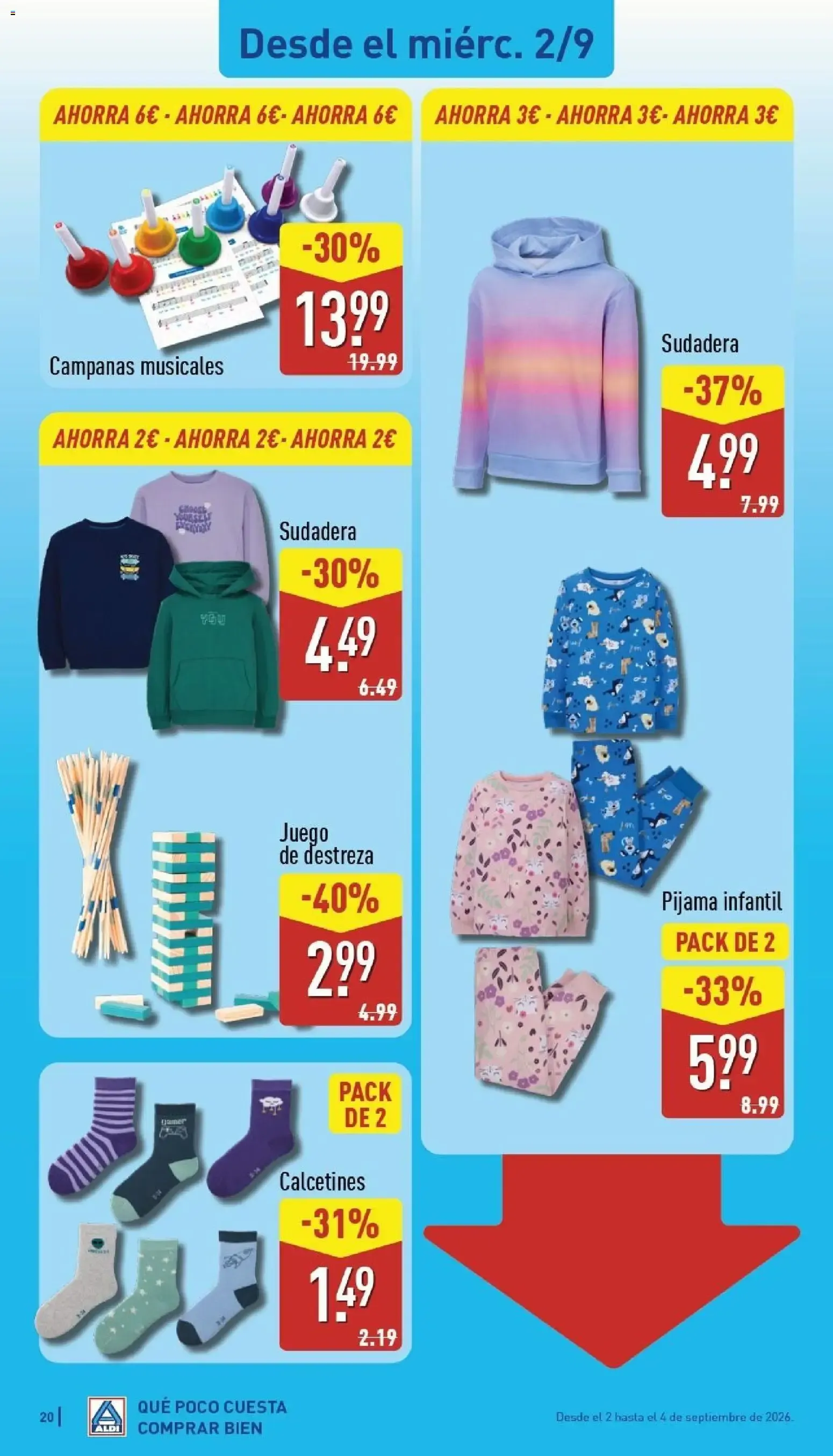 Catálogo de Aldi folleto | Catálogo 31 de agosto al 6 de septiembre 2026 - Página 19