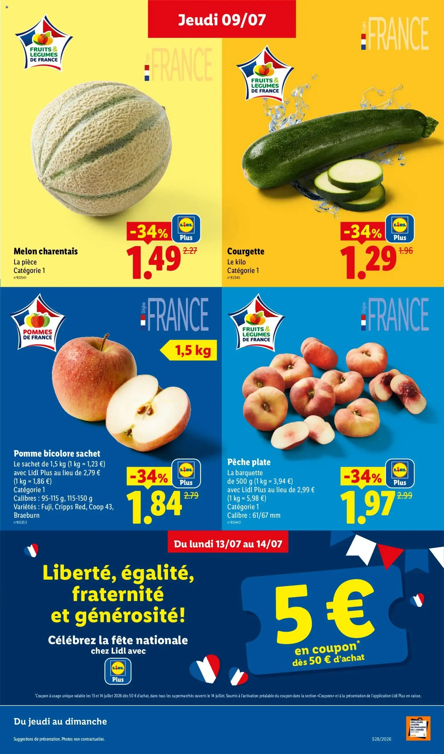 LIDL - Au cœur de nos régions! du 9 juillet au 15 juillet 2026 - Catalogue page 3