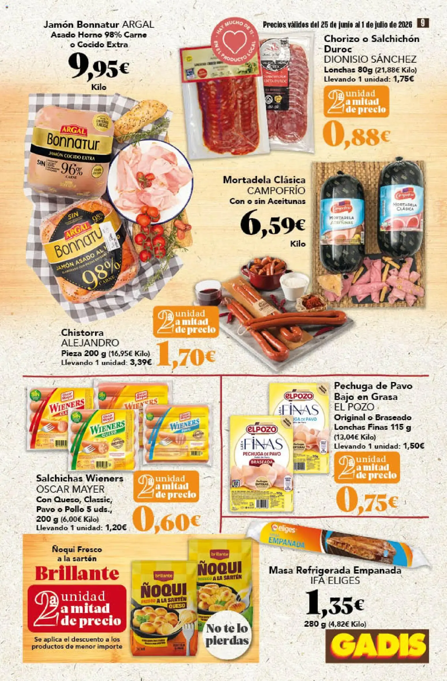 Catálogo de HAY MUCHO DE TI EN EL PRODUCTO LOCAL GADIS 25 de junio al 1 de julio 2026 - Página 9