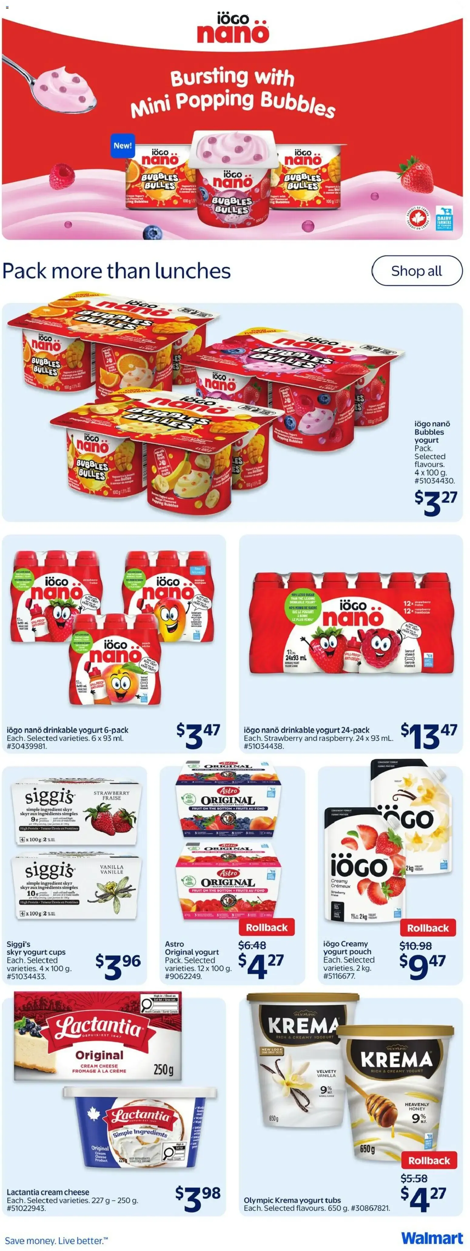 Thanksgiving feast, last year's prices from October 1 to October 7 2026 - flyer page 23