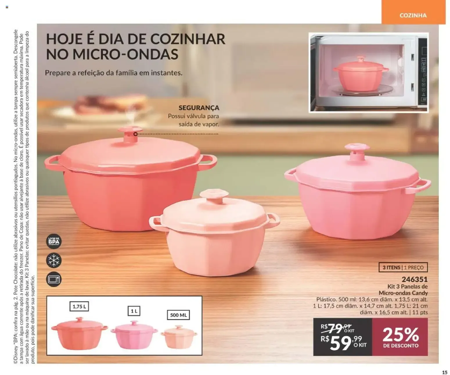 Encarte de Revista Avon - Campanha 14: Casa & Estilo de 01/09/2026 | Promoção Online 1 de setembro até 21 de setembro 2026 - Pagina 15