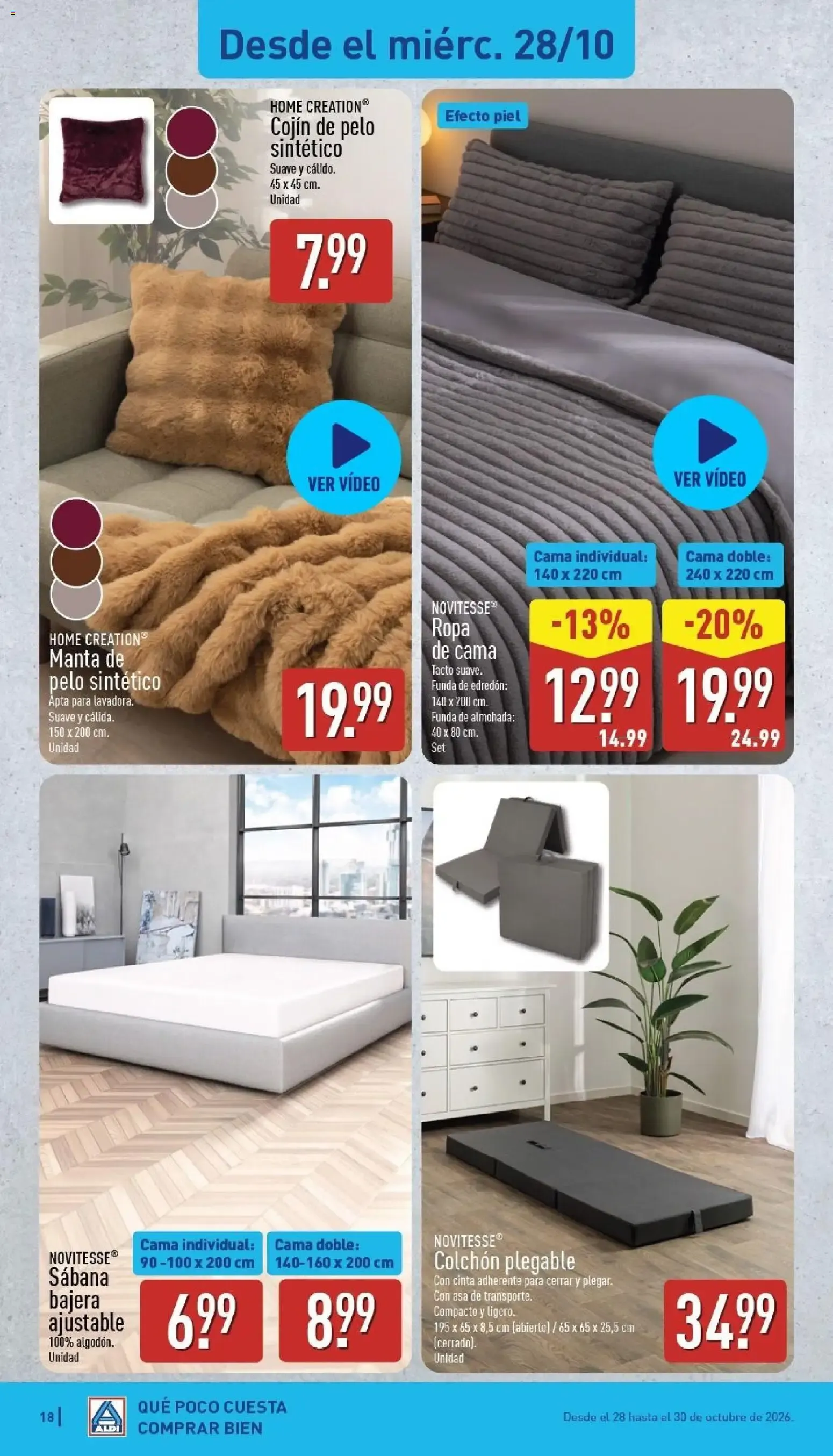 Catálogo de Aldi folleto Península del 26/10/2026 | Catálogo 26 de octubre al 1 de noviembre 2026 - Página 18
