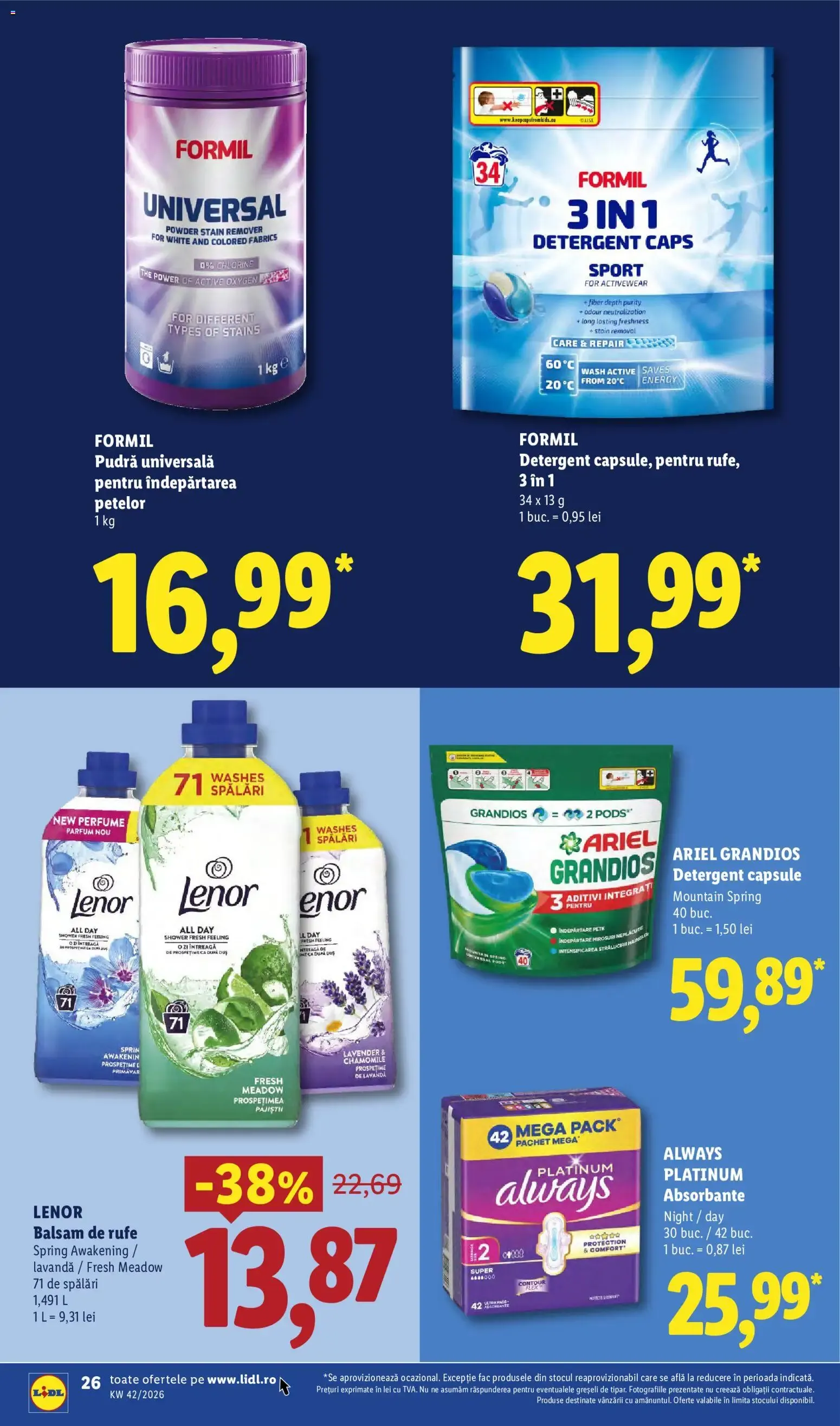 Catalog Catalog LIDL 12.10.2026 - Oferta și Revista online de la 12 octombrie până la 18 octombrie 2026 - Revista Pagina 26