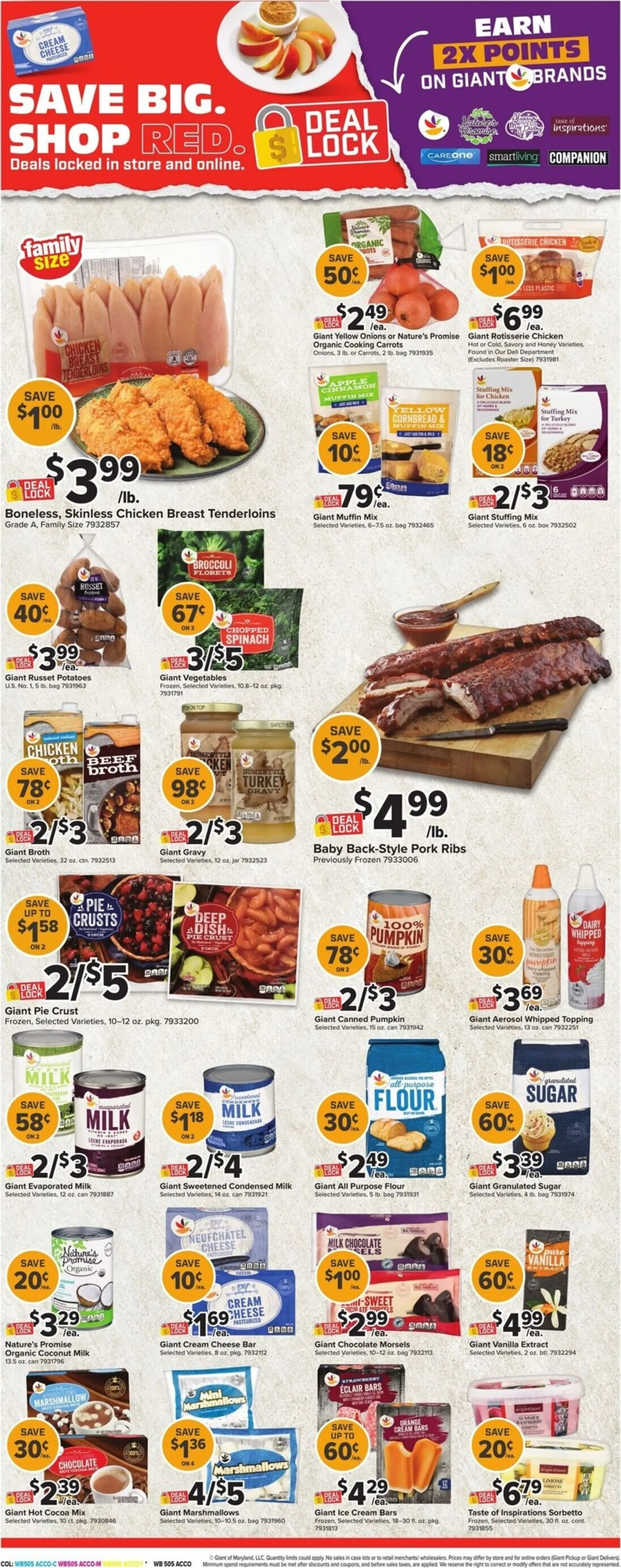 Weekly ad Giant Deal Lock: Hundreds of Deals on Fall & Winter Favorites from October 9 to October 15 2026 - Page 2