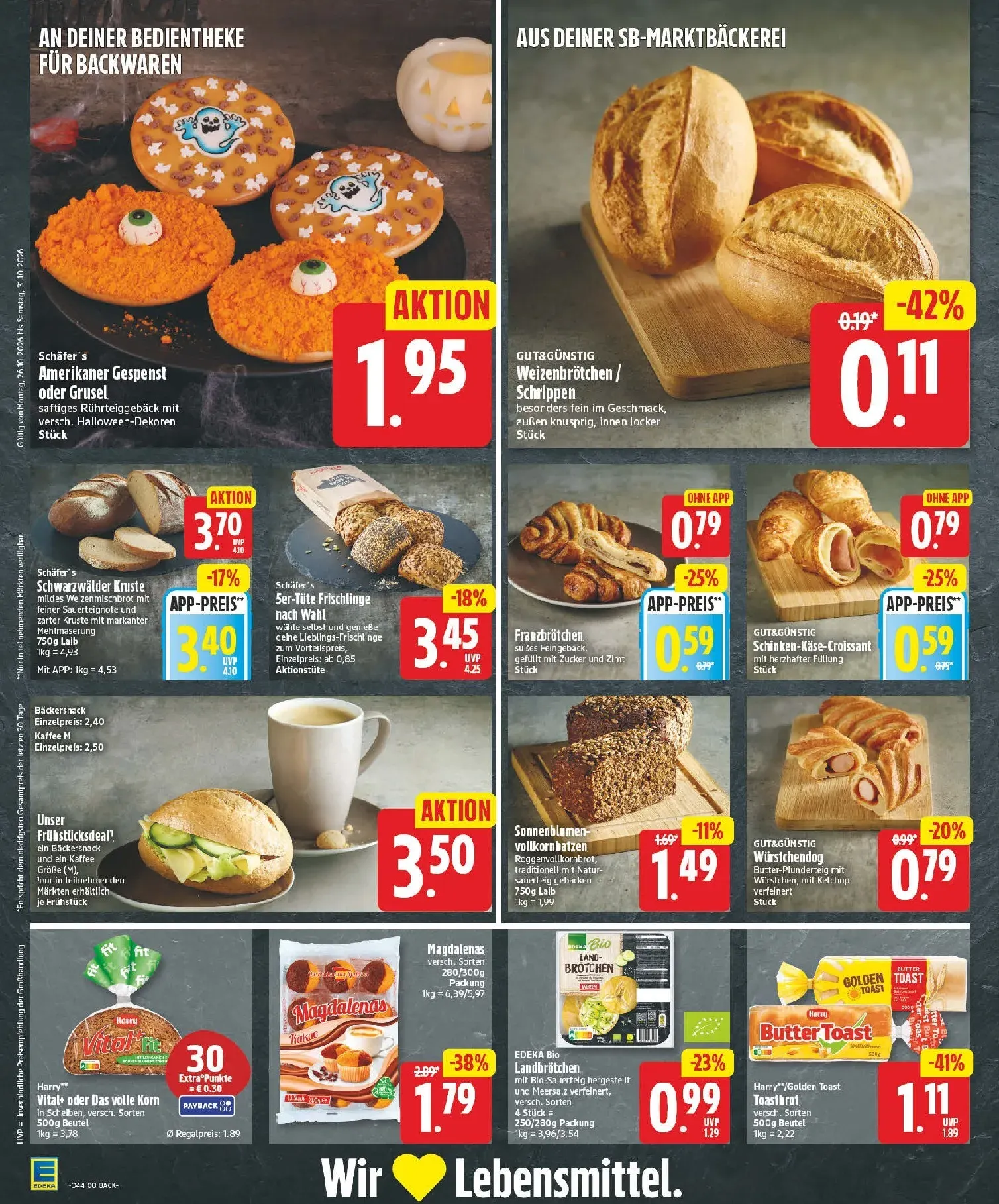 Edeka Prospekt nächste Woche – von Montag 26.10.2026 bis Samstag 31.10.2026 von 26. Oktober bis 31. Oktober 2026 - Prospekt seite 8