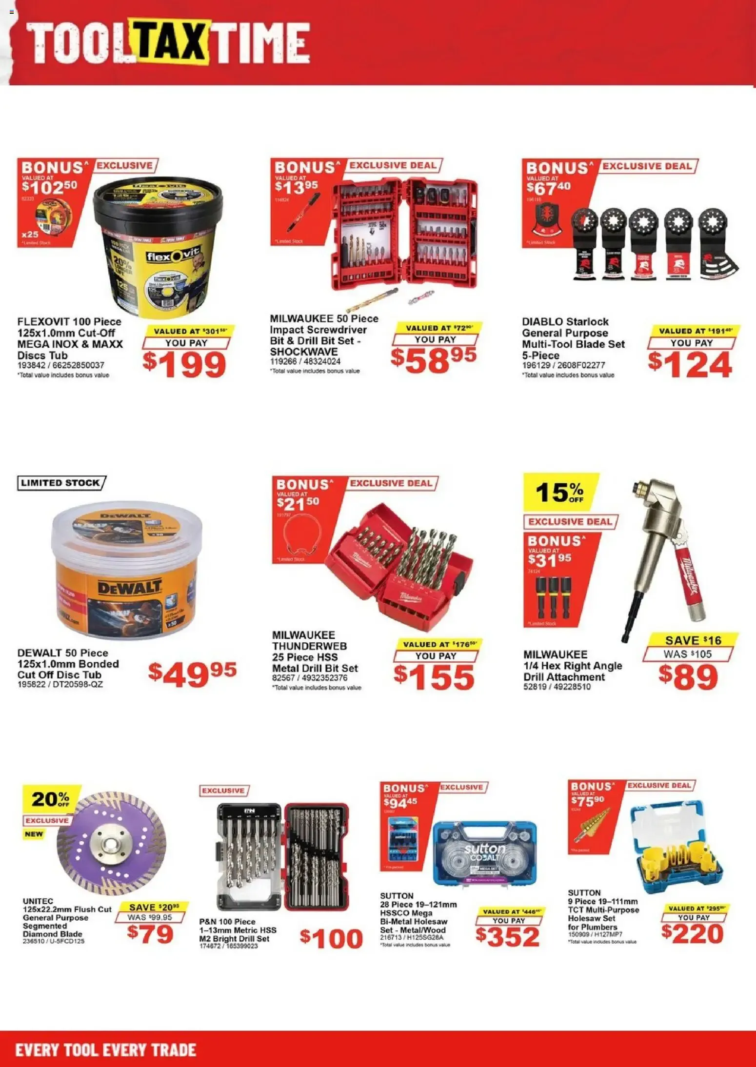 Total Tools catalogue - 12/05/2026 > weekly / monthly specials - Catalogue valid from 12 May to 30 June 2026 - page 10