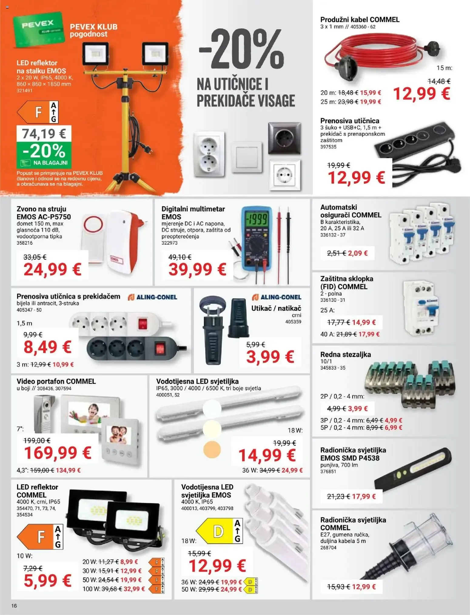 Katalog PEVEX Katalog od 24. rujna do 20. listopada 2026. - Pregled Stranica 16