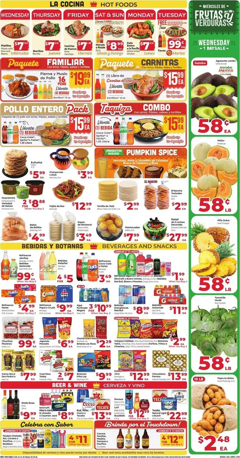 Weekly ad Future El Rancho flyer valid from Wednesday 10/14/2026 to Tuesday 10/20/2026 from October 14 to October 20 2026 - Page 3