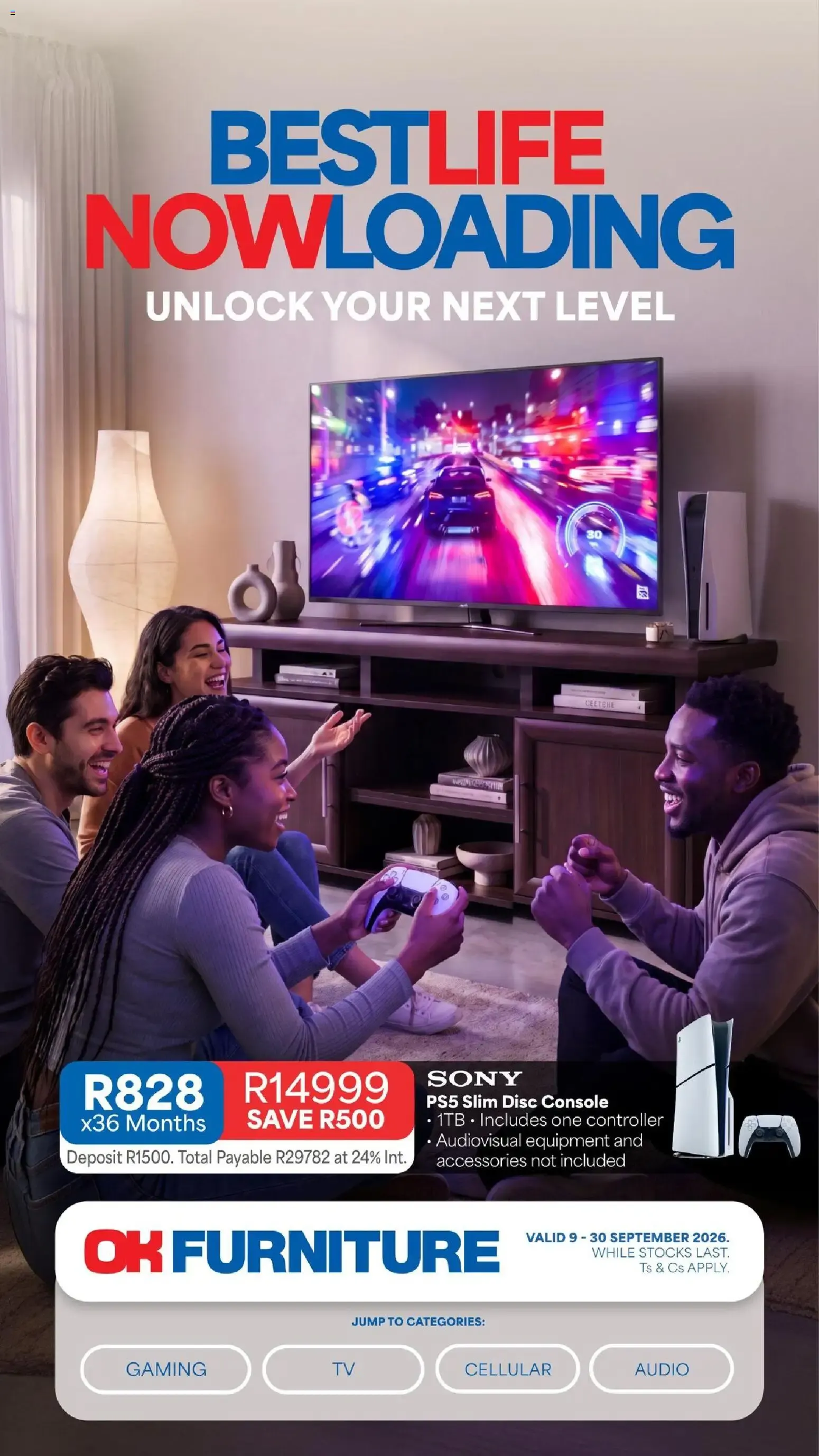 OK Furniture - Best Life Now Loading (09/09/2026 - 30/09/2026) Online