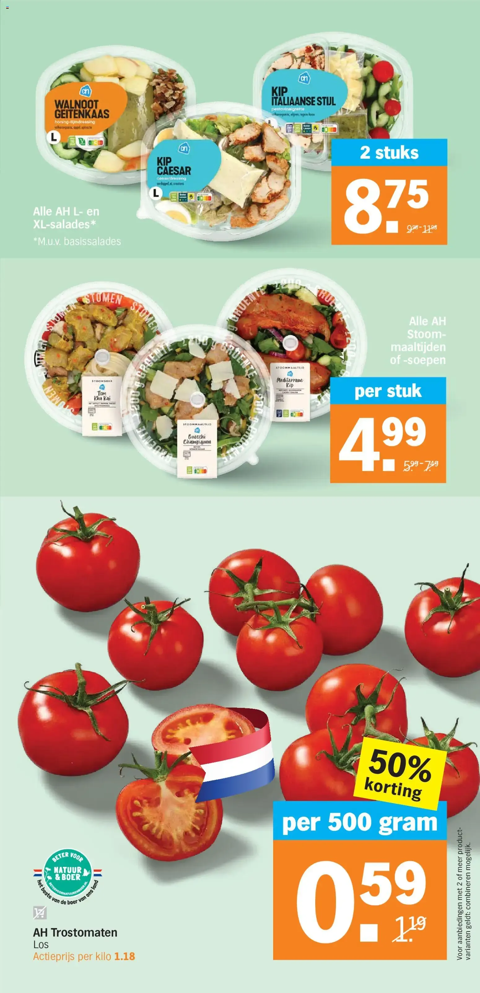 Albert Heijn BONUS: 1+1 gratis pasta's van 20 juli tot 26 juli 2026 - Folder pagina 8
