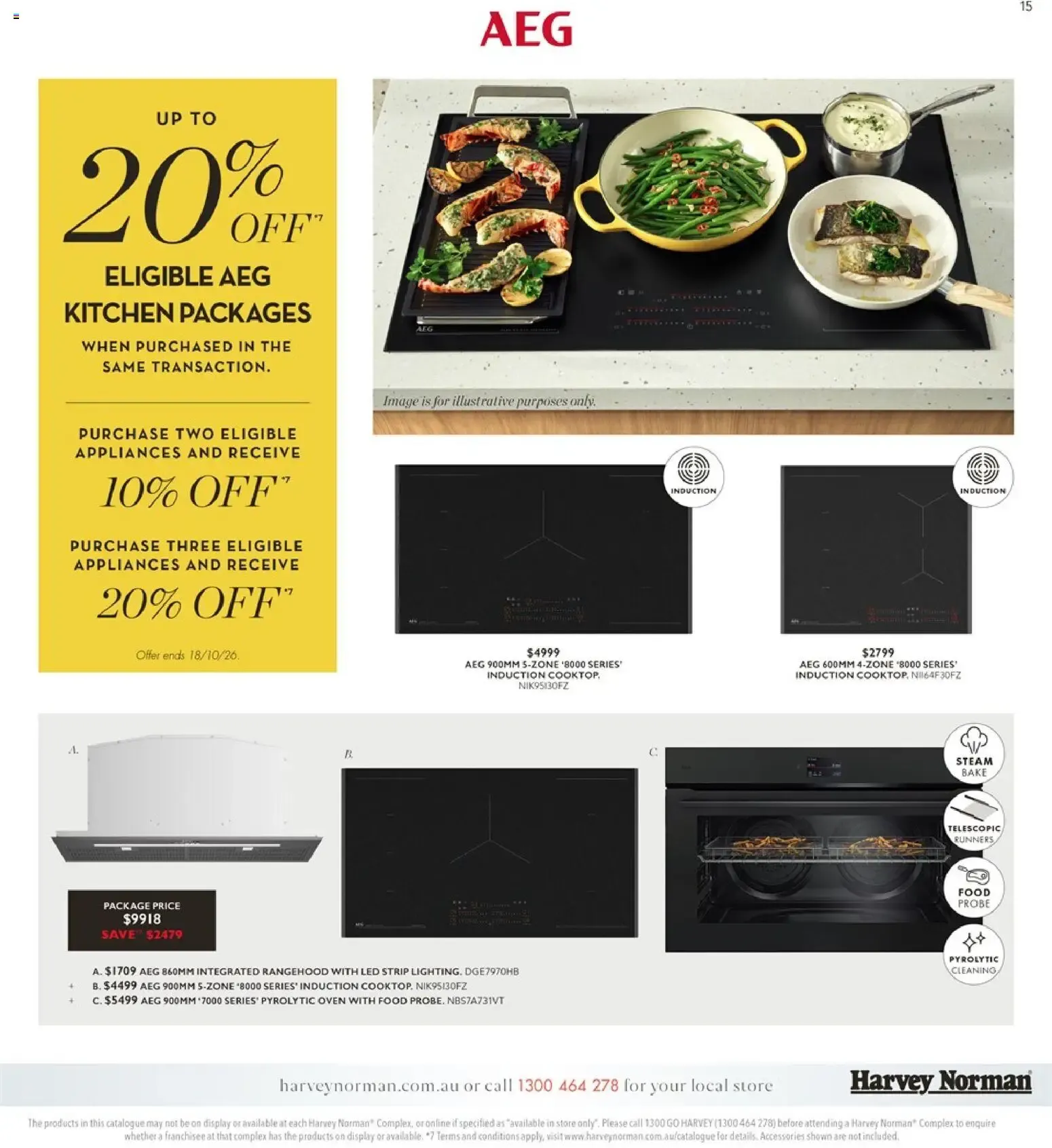Harvey Norman Cooking: With the World's Best Brands - Catalogue valid from 12 October to 26 October 2026 - page 15