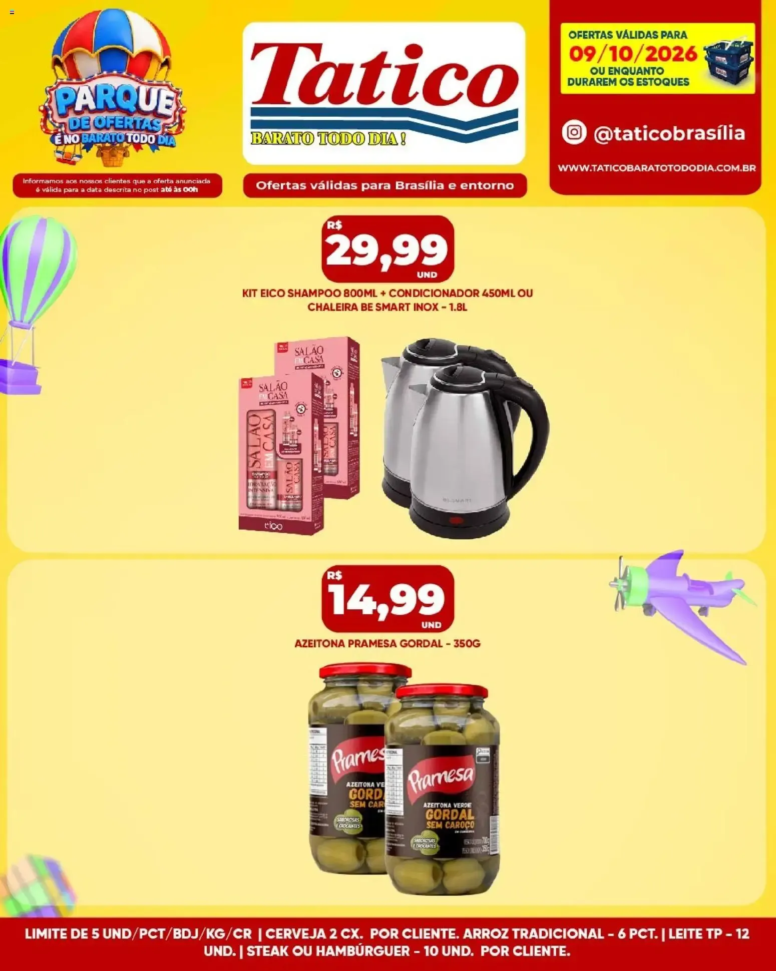 Encarte de Tatico ofertas do Dia de 09/10/2026 | Promoções Online 9 de outubro até 9 de outubro 2026 - Pagina 12