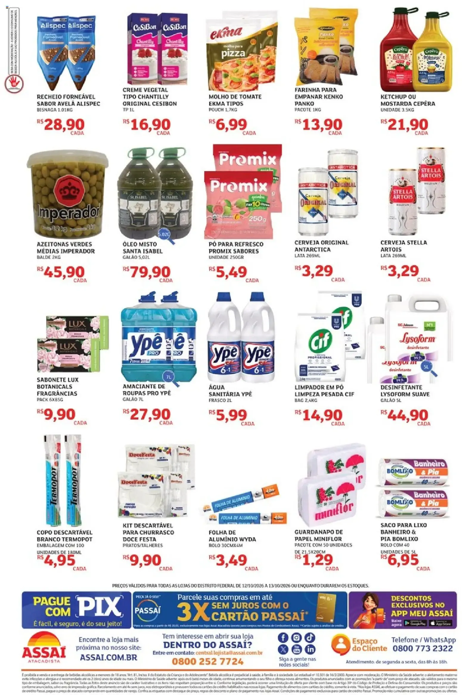 Encarte de ASSAI ESPECIAL DO COMERCIANTE - ANIVERSÁRIO 52 ANOS 12 de outubro até 13 de outubro 2026 - Pagina 2
