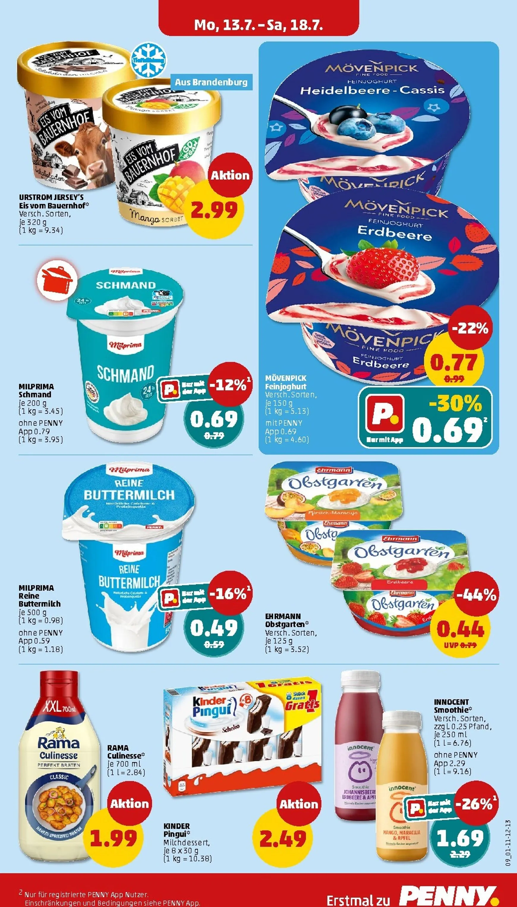 PENNY Prospekt nächste Woche – von Montag 13.07.2026 bis Samstag 18.07.2026 von 13. Juli bis 18. Juli 2026 - Prospekt seite 11