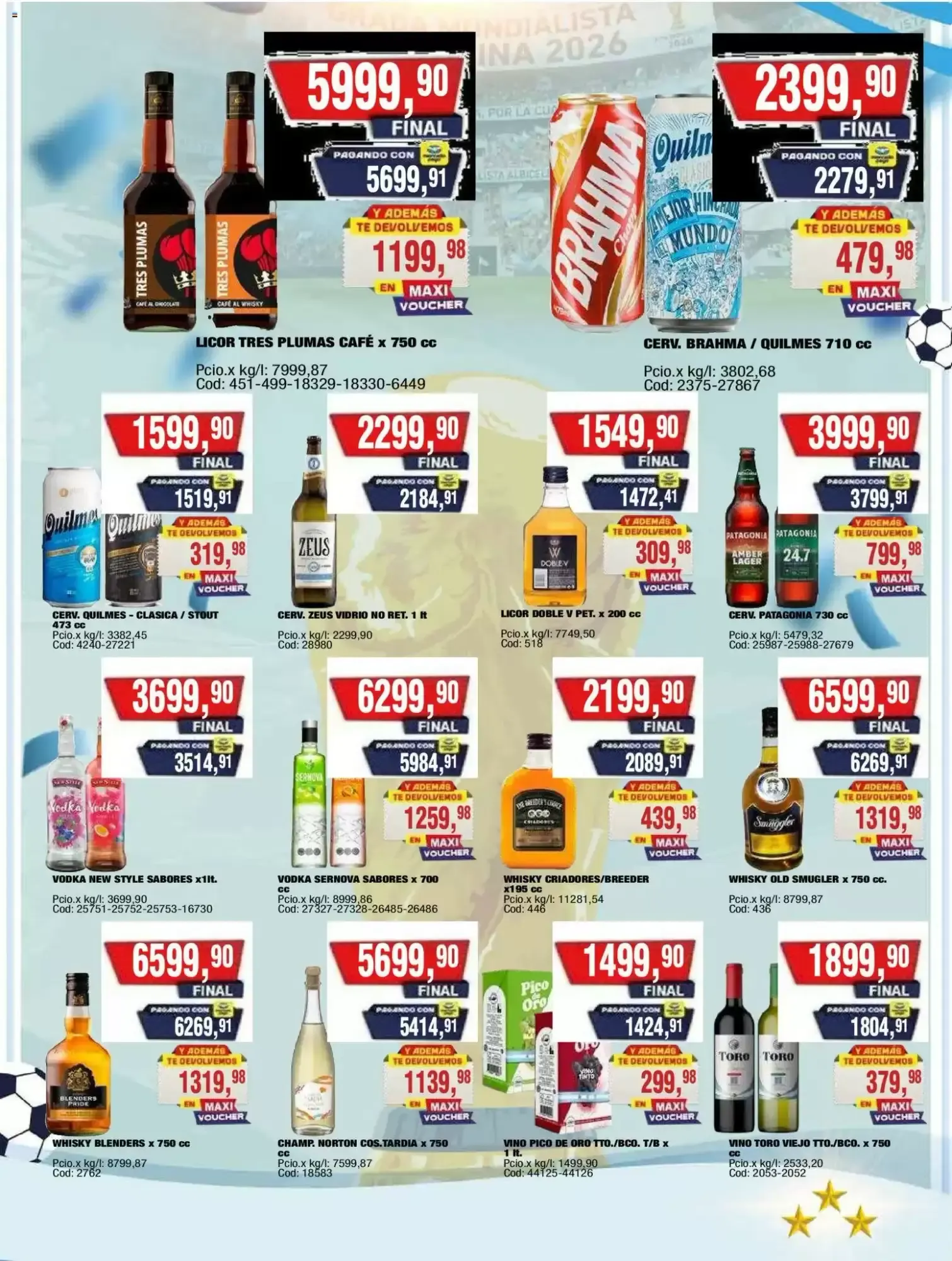 Ofertas de Brochure Supermercado Mayorista Maxiconsumo 13 de julio al 19 de julio 2026 - Página 22 del catálogo