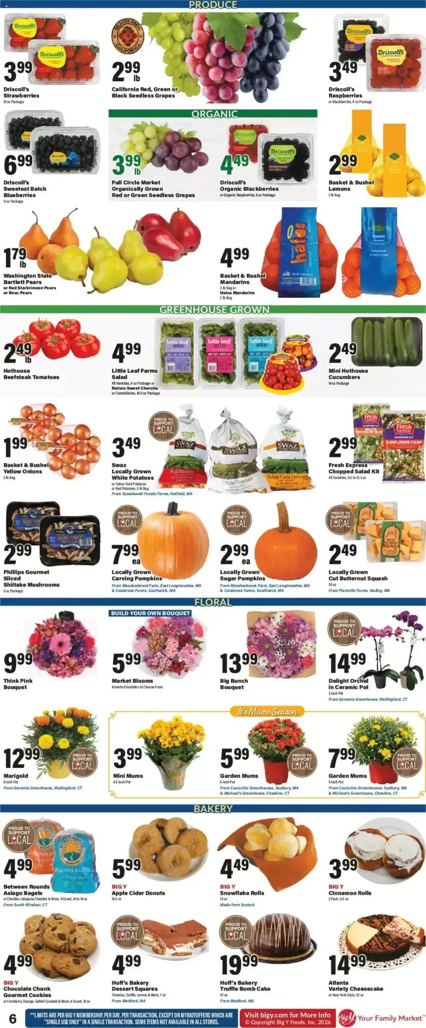 Weekly ad Big Y flyer week 40 from October 1 to October 7 2026 - Page 8