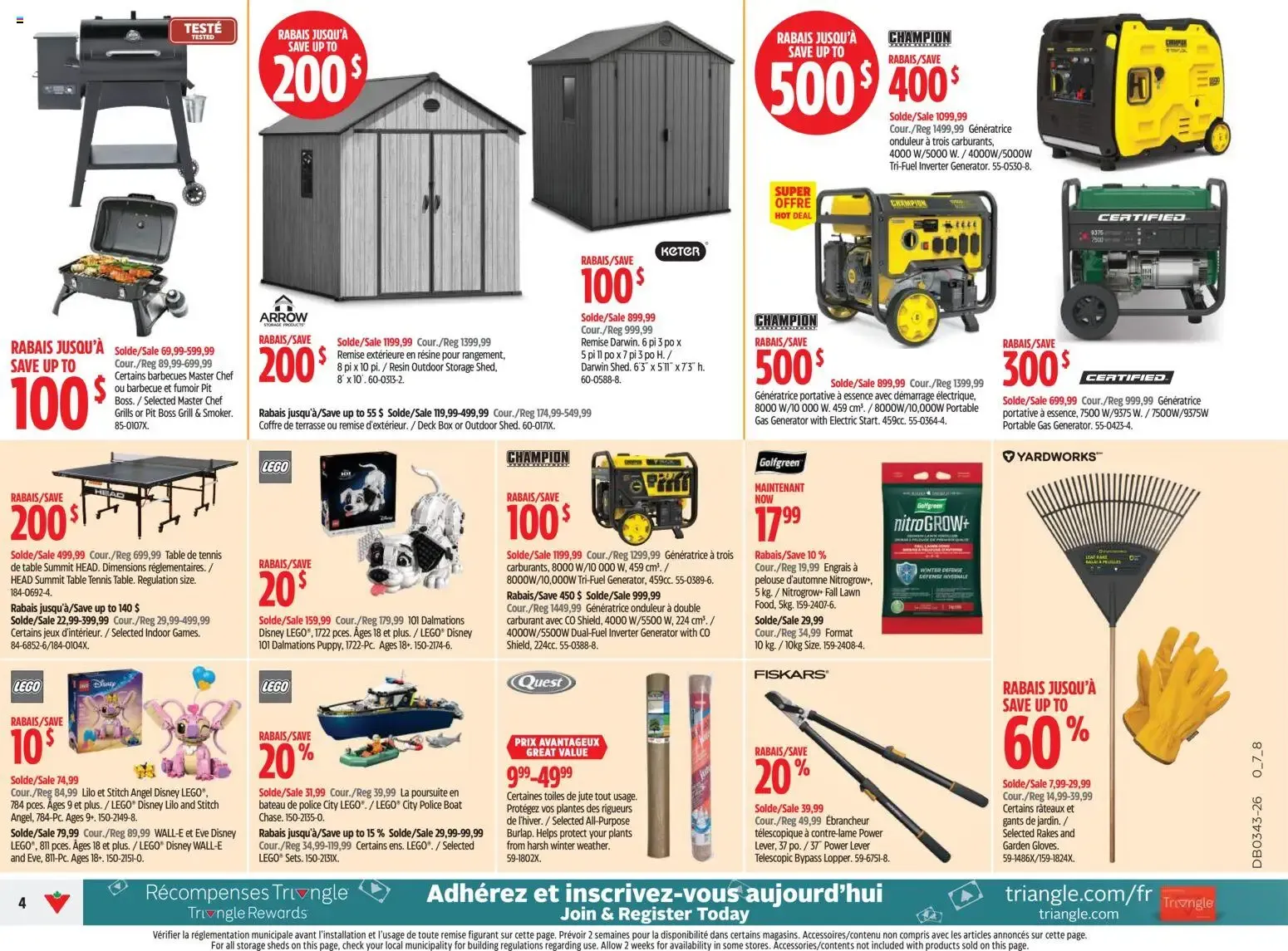 Canadian Tire 🖤 Halloween flyer from Oct 22, 2026 🧡 from October 22 to October 28 2026 - flyer page 4