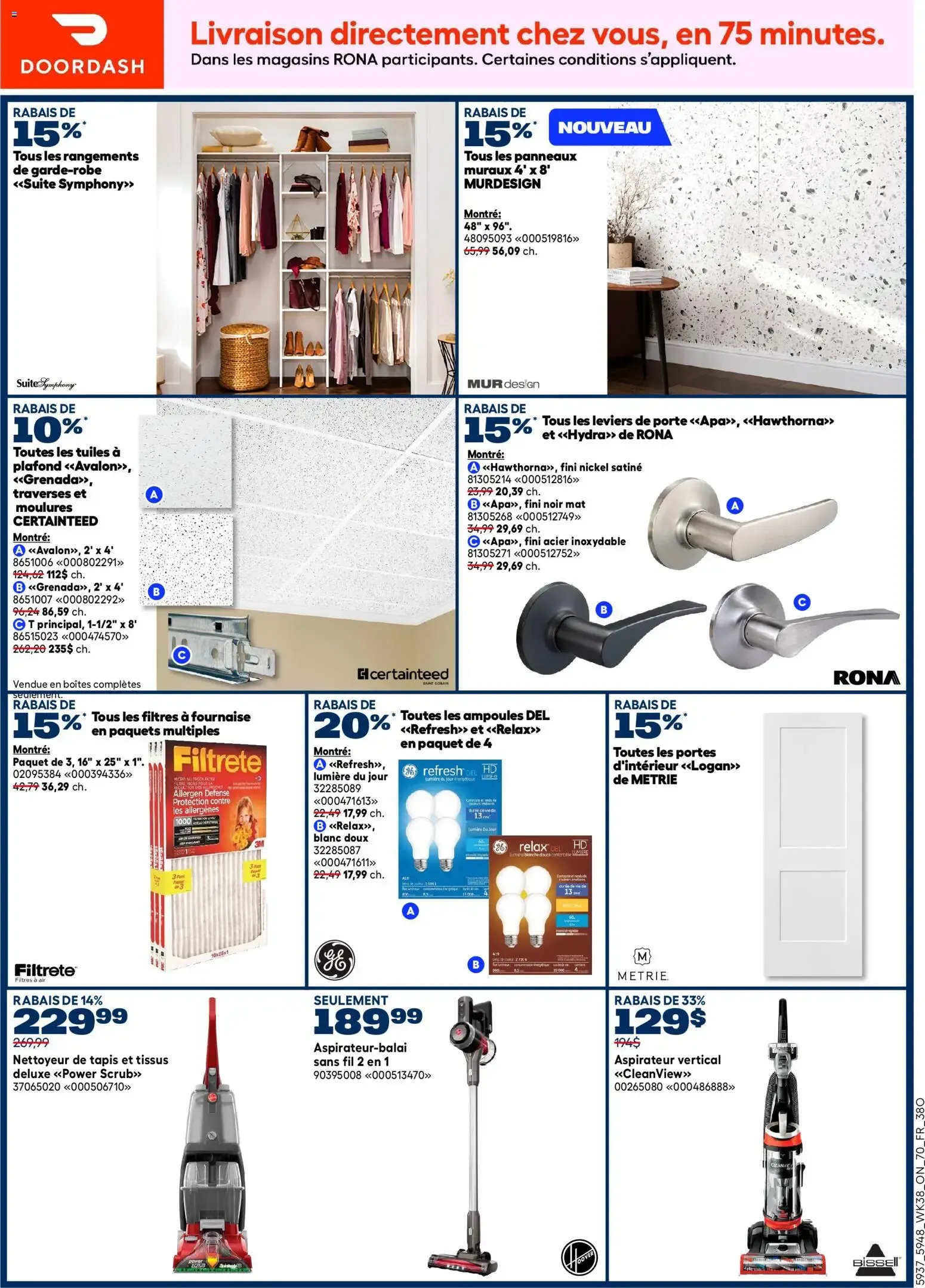 Rona circulaire from Oct 15, 2026 > weekly specials & deals from October 15 to October 28 2026 - flyer page 12