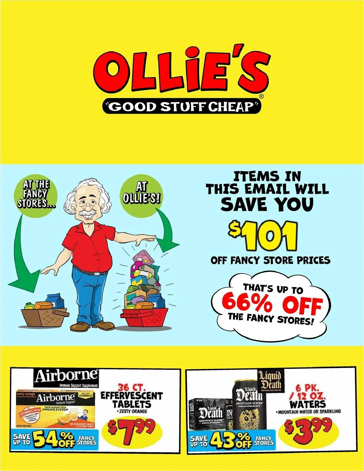 Weekly ad OLLIE'S GOOD STUFF CHEAP from October 29 to November 5 2026 - Page 1