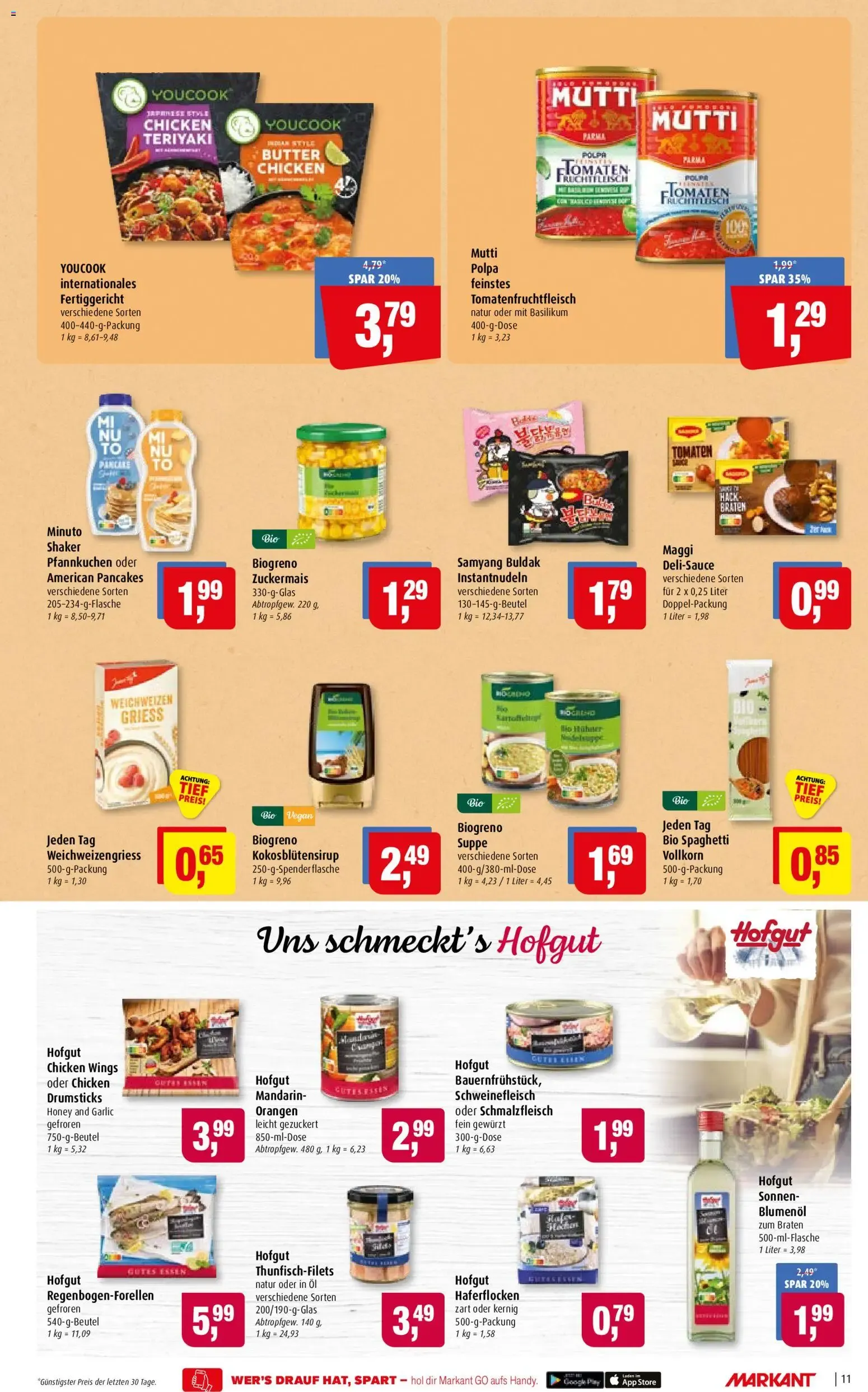 Markant Prospekt (ab 21.09.2026) zum Blättern von 21. September bis 26. September 2026 - Prospekt seite 11