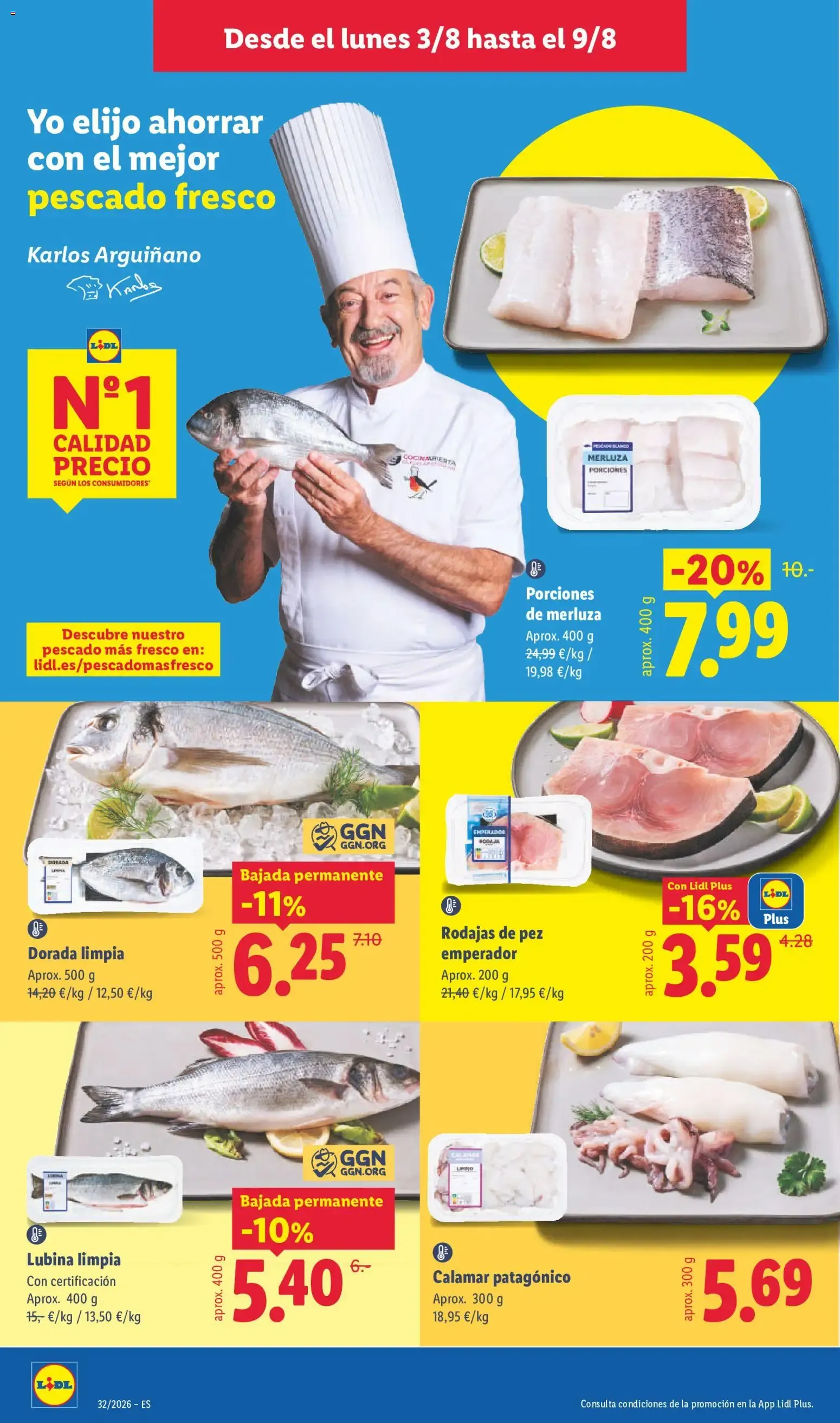 Catálogo de Lidl folleto del 03/08/2026 | Ofertas 3 de agosto al 9 de agosto 2026 - Página 16