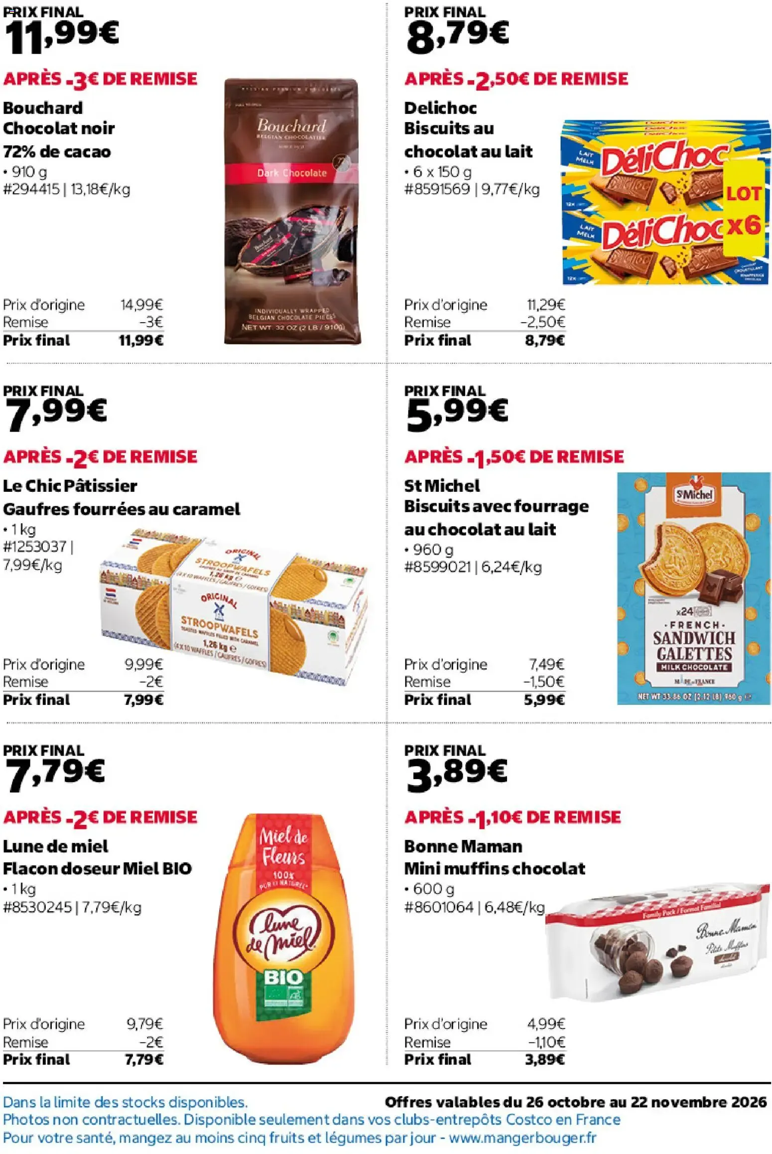 Costco catalogue à partir du 26/10/2026 - promo en ligne du 26 octobre au 22 novembre 2026 - Catalogue page 11
