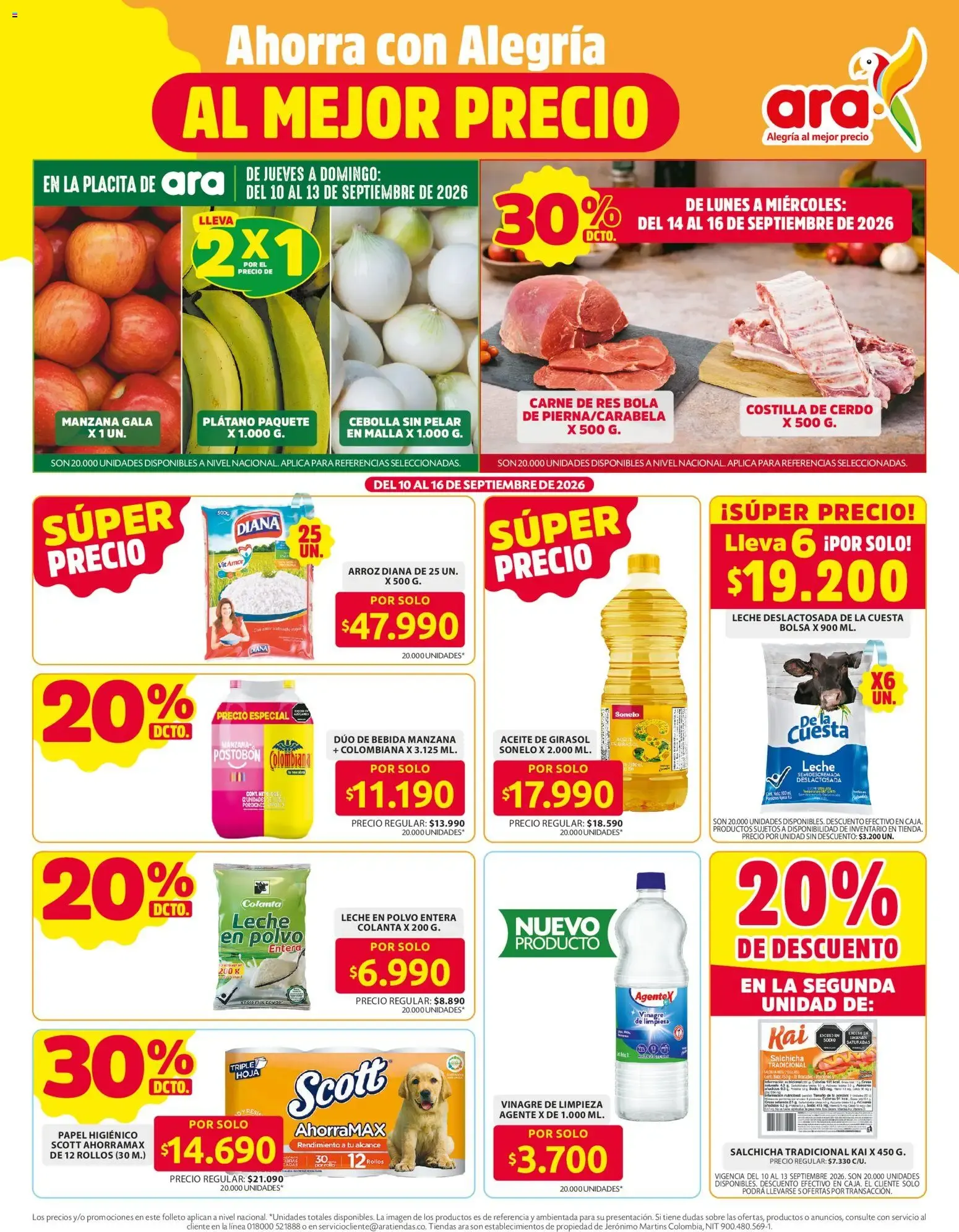 Catalogo de Ara catálogo los precios mas bajos desde el 10/09/2026 > Revistas Septiembre 10 de septiembre al 16 de septiembre 2026 - Pag 3