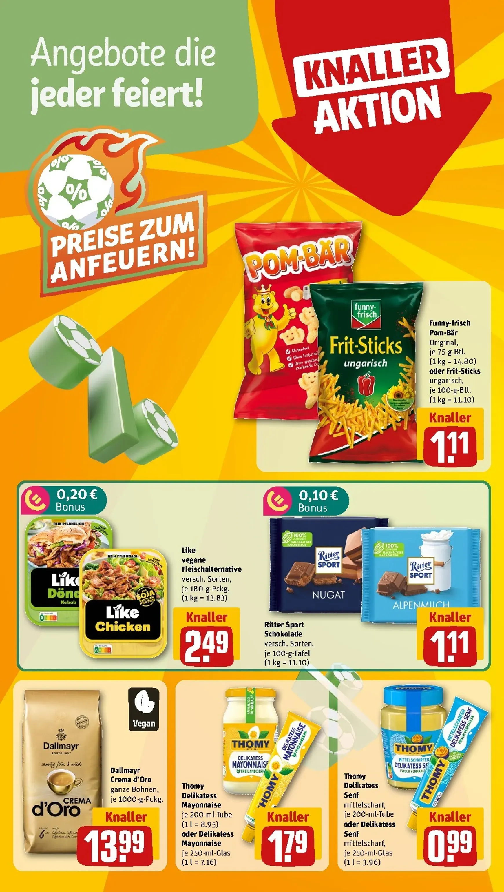 Rewe Prospekt – von Montag 29.06.2026 bis Sonntag 05.07.2026 von 29. Juni bis 5. Juli 2026 - Prospekt seite 6