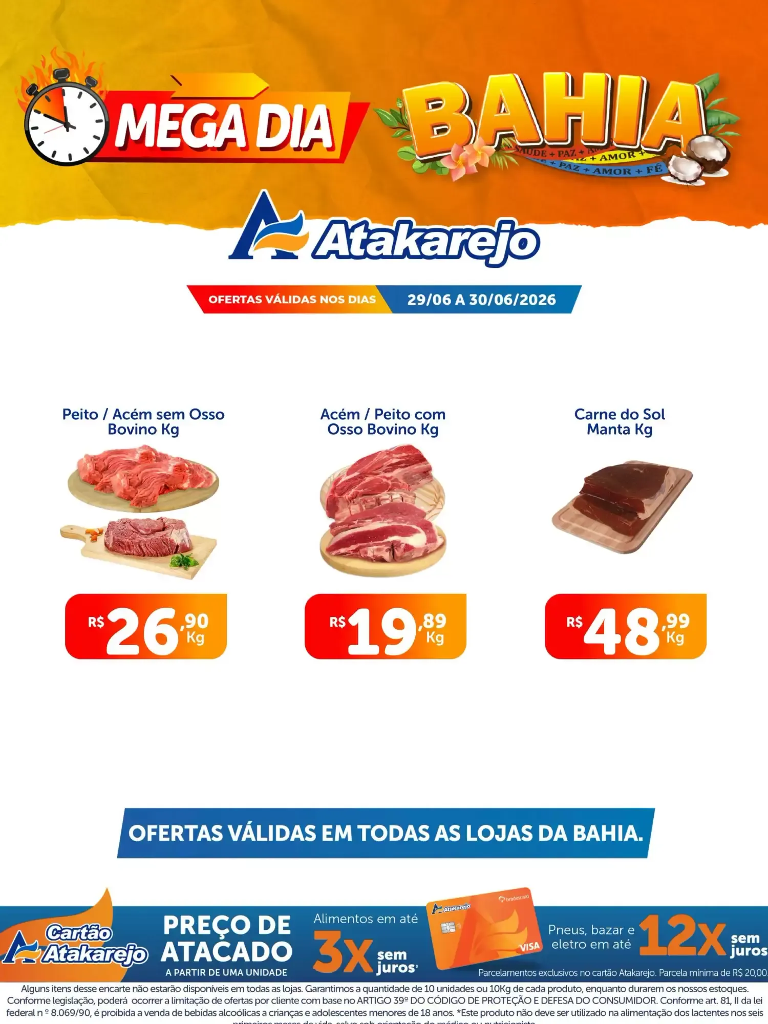 Encarte de Mega Dia Atakarejo Bahia 29 de junho até 30 de junho 2026 - Pagina 2