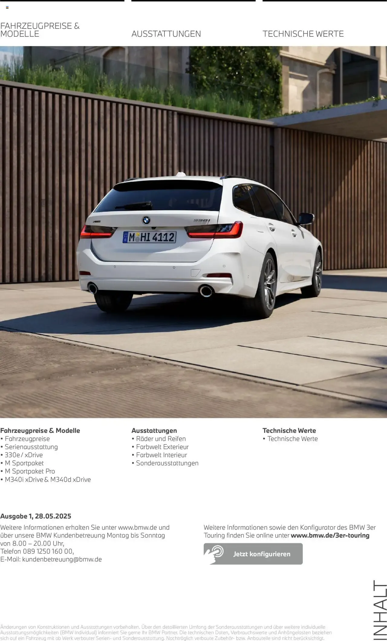 BMW The 3 Touring von 1. Juli bis 31. Dezember 2026 - Prospekt seite 2