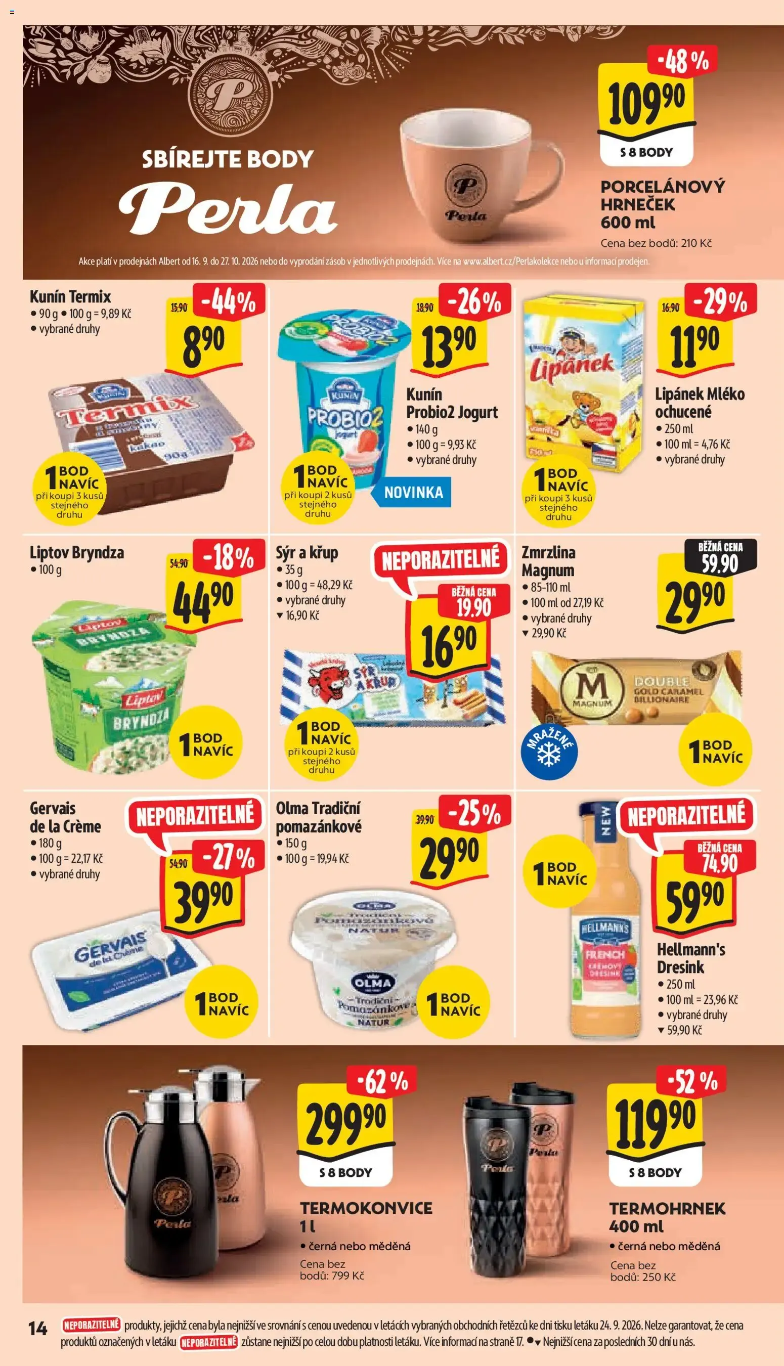 Albert leták - Supermarket Frenštát pod Radhoštěm od 30.09.2026 - Akční leták - 30. září 6. října 2026 - Page 28