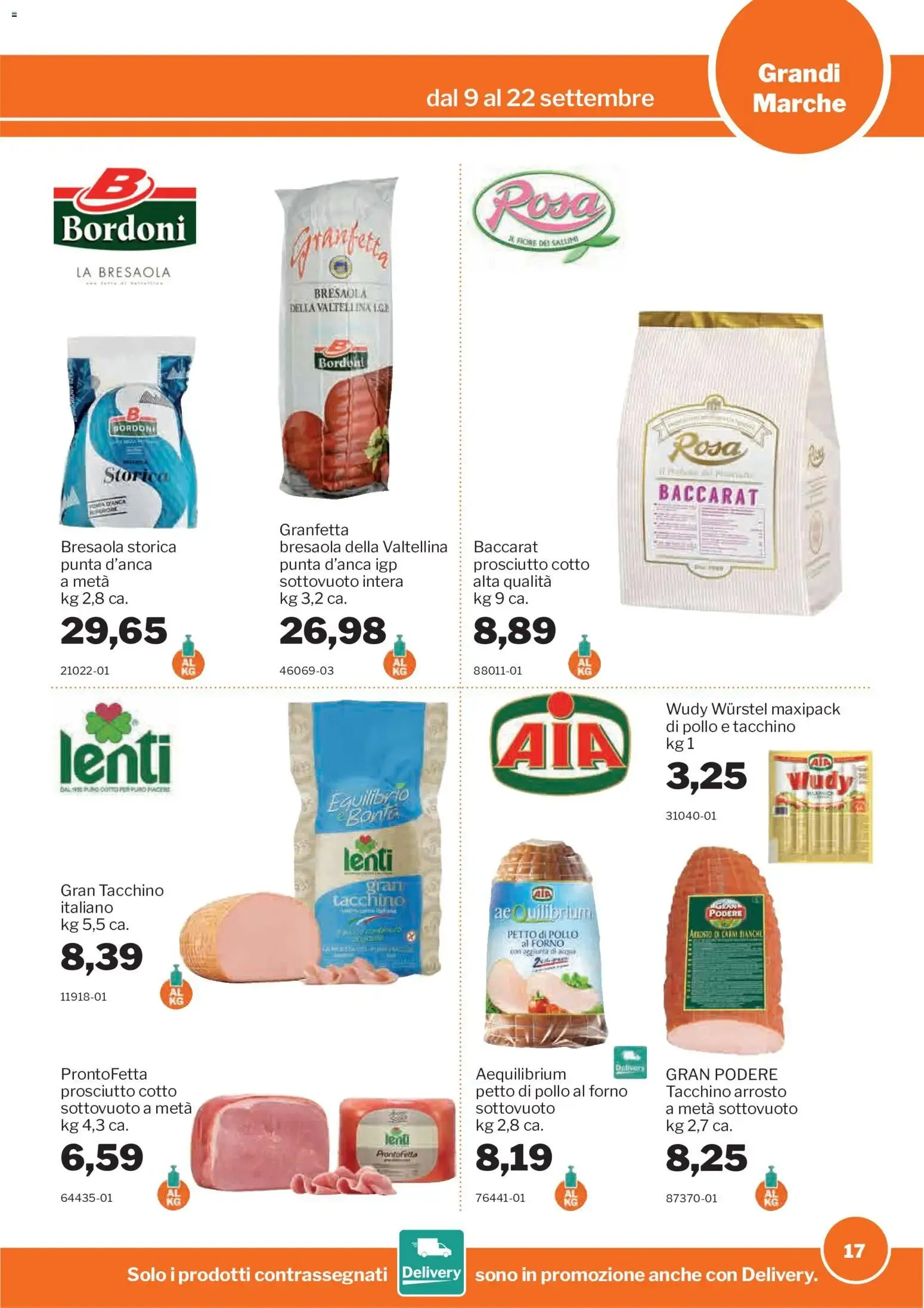 Promozioni GrosMarket da 9 settembre a 22 settembre di 2026 - Pagina del volantino 17