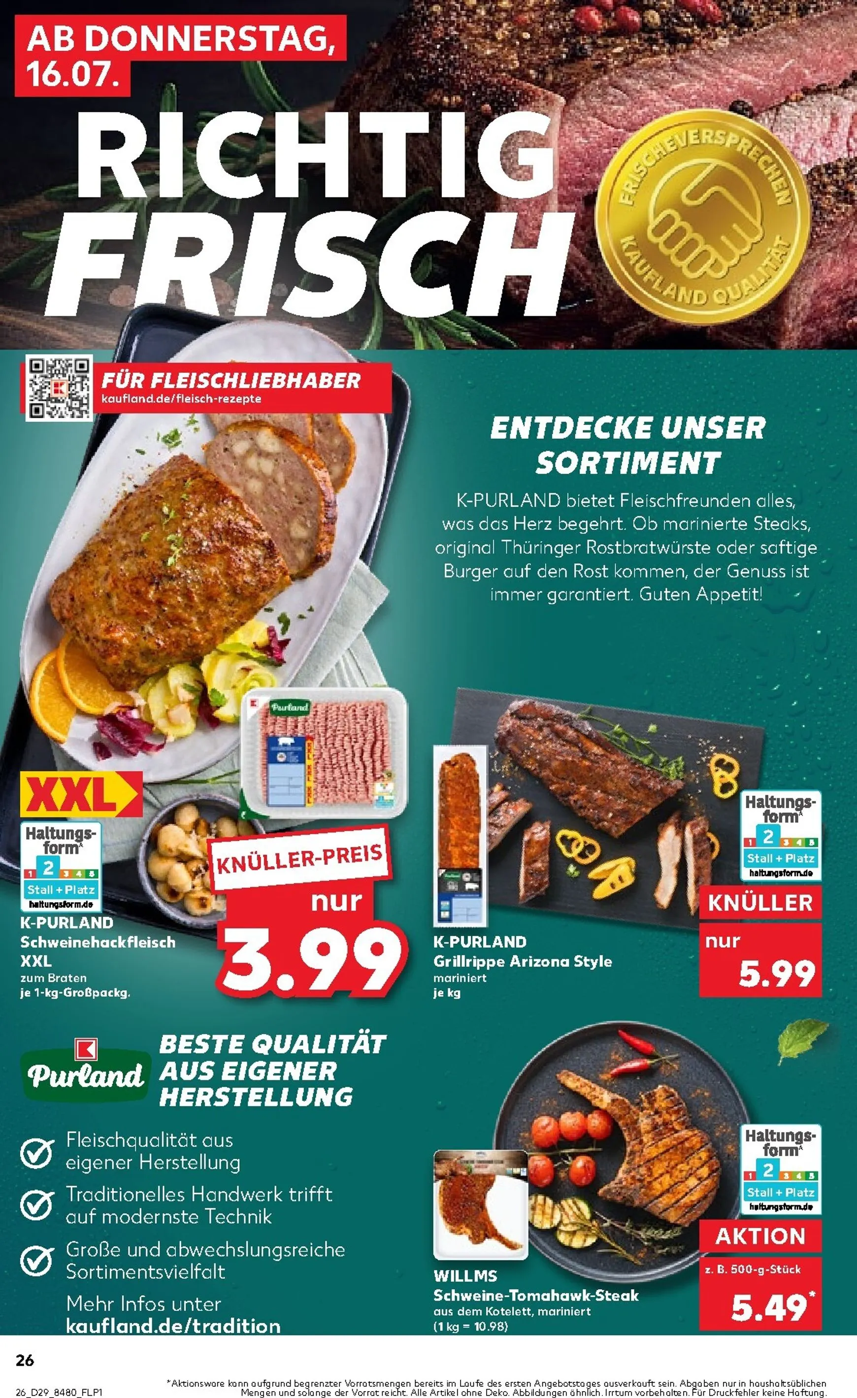 Kaufland Prospekt nächste Woche – von Donnerstag 16.07.2026 bis Mittwoch 22.07.2026 von 16. Juli bis 22. Juli 2026 - Prospekt seite 27
