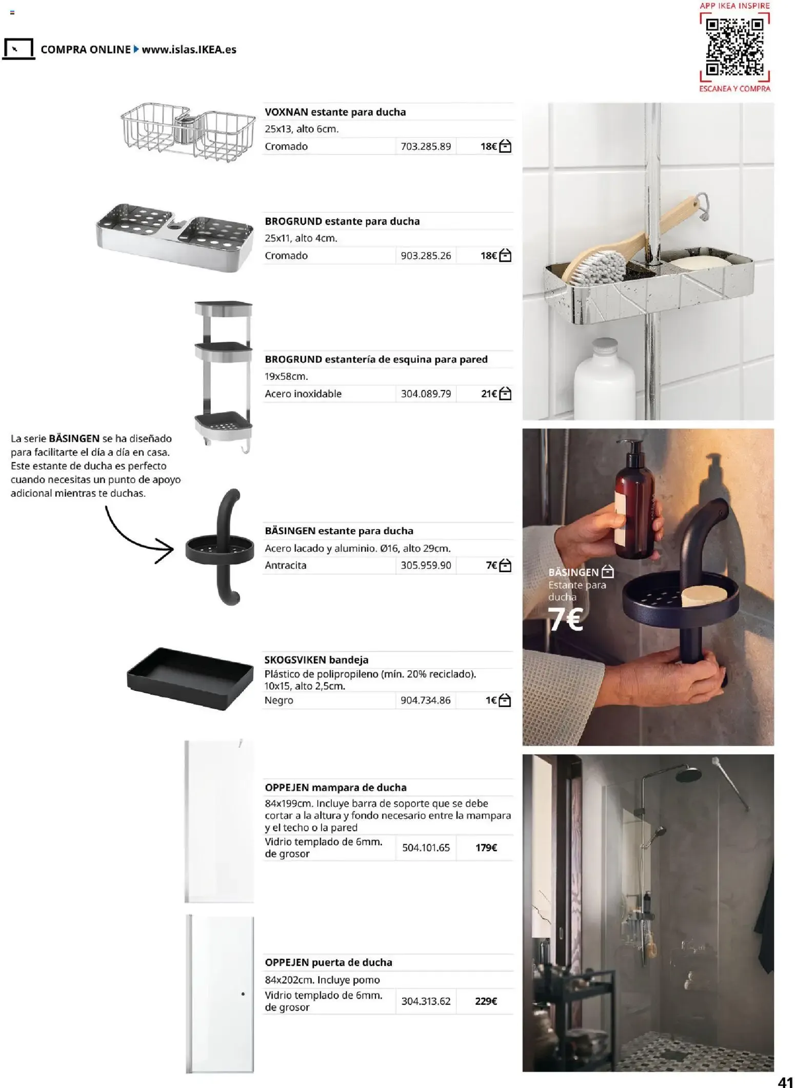 Catálogo de GUÍA DE COMPRA Muebles para el baño 1 de septiembre al 31 de enero 2027 - Página 41