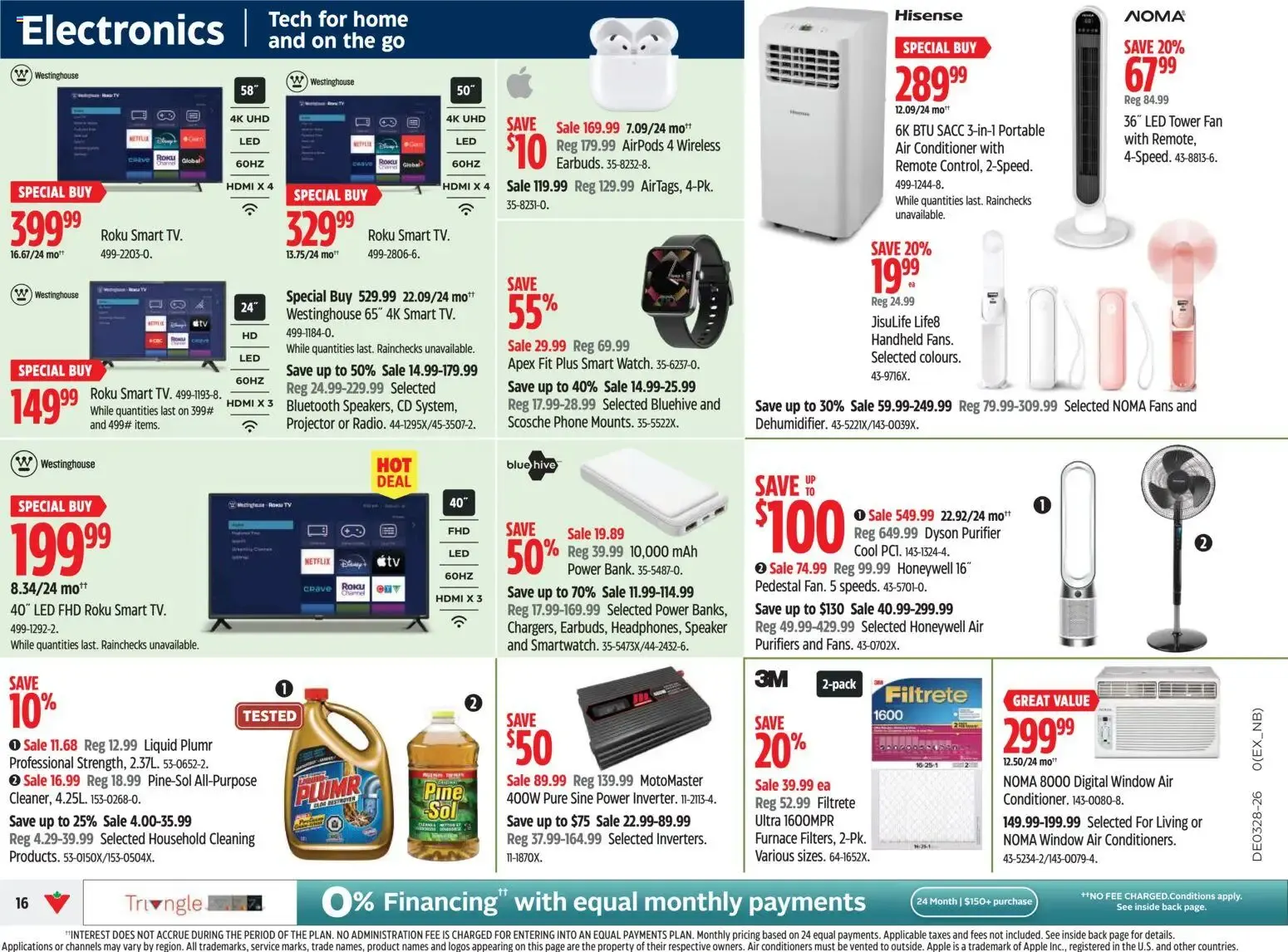 Canadian Tire weekly flyer from Jul 9, 2026 > weekly specials & deals from July 9 to July 15 2026 - flyer page 16