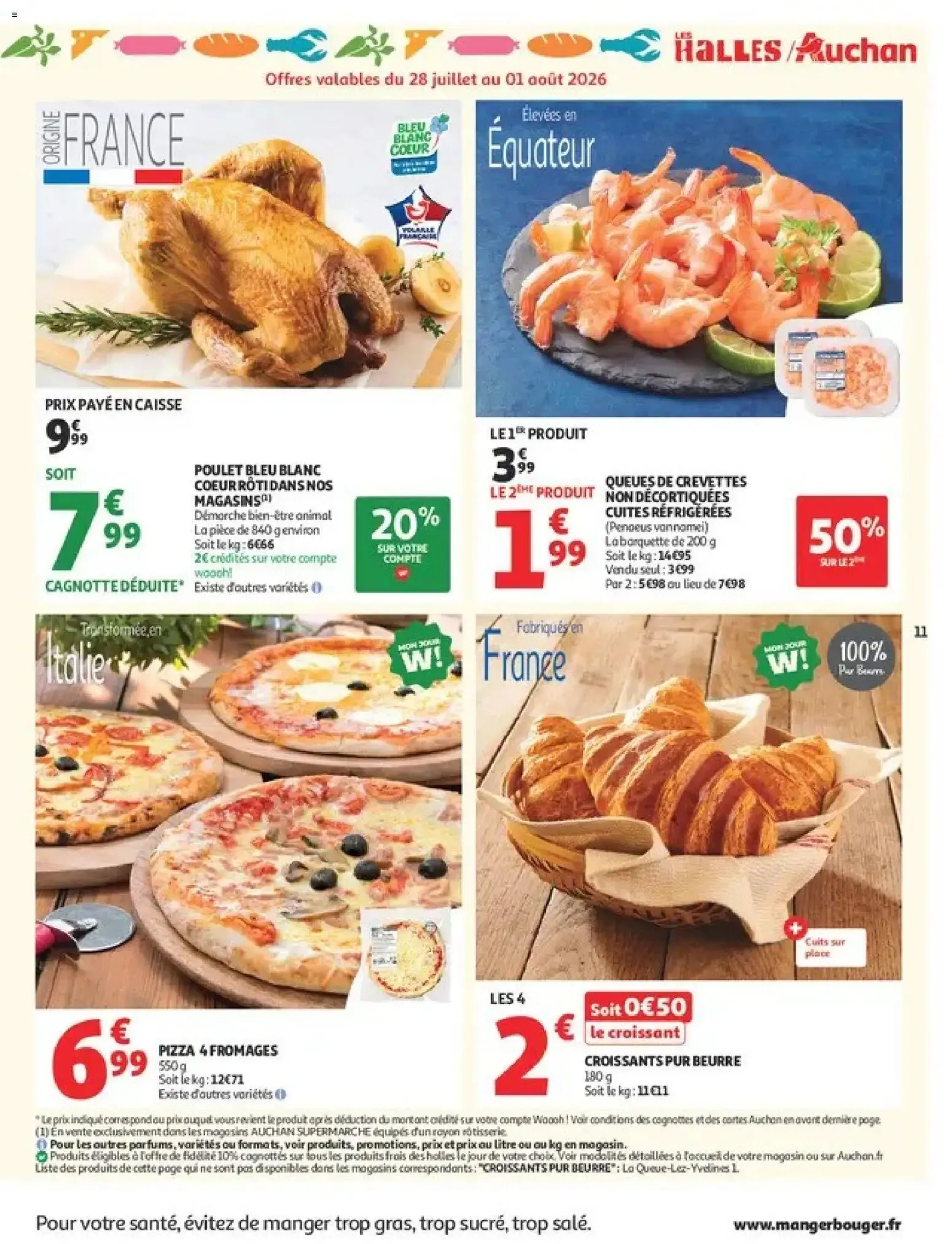 Auchan - Offres du moment du 28 juillet au 8 août 2026 - Catalogue page 11