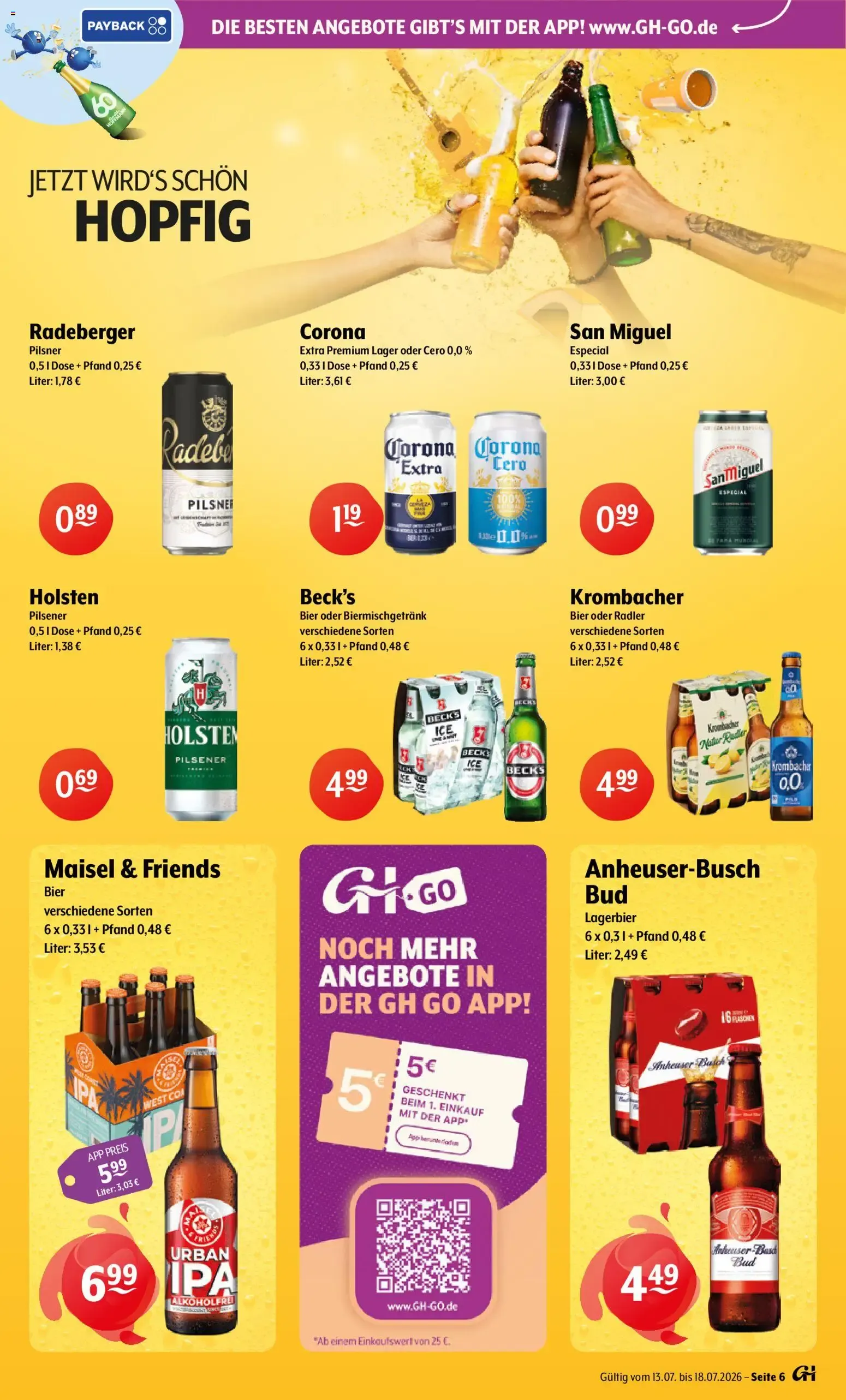 Getränke Hoffmann: Jubiläumsdeals von 13. Juli bis 18. Juli 2026 - Prospekt seite 6