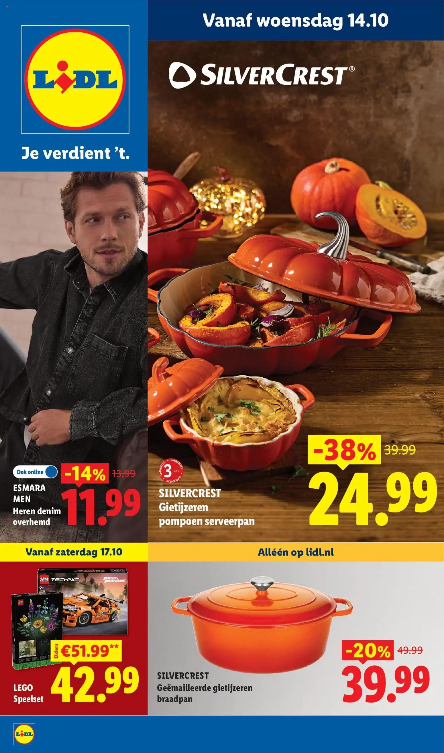 Lidl Folder - Vanaf 14.10 van 14 oktober tot 20 oktober 2026 - Folder pagina 1