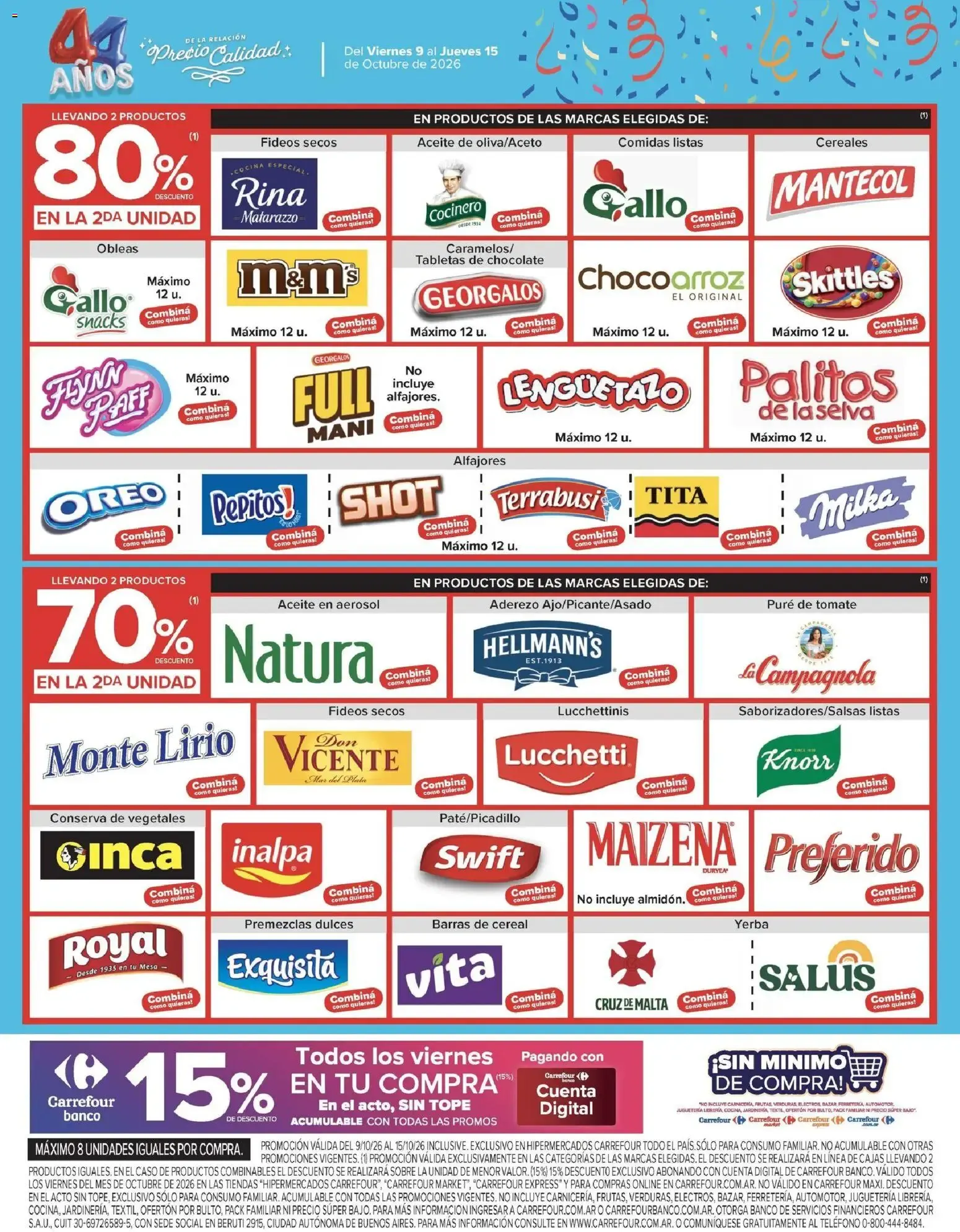 Ofertas de Carrefour Ofertas || del 09/10/2026 - 15/10/2026 || Promociones 9 de octubre al 15 de octubre 2026 - Página 11 del catálogo