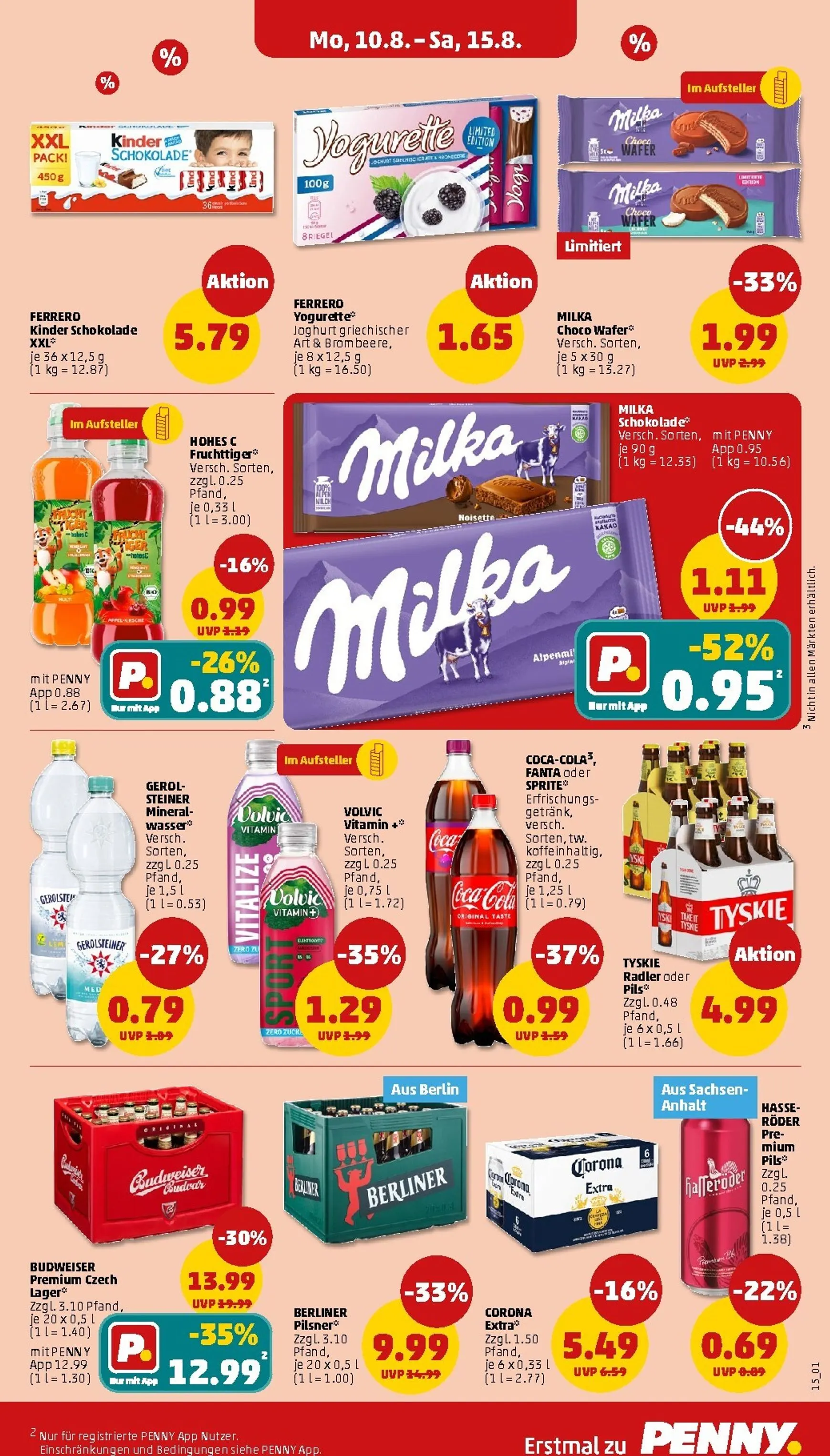 PENNY Prospekt nächste Woche – von Montag 10.08.2026 bis Samstag 15.08.2026 von 10. August bis 15. August 2026 - Prospekt seite 17