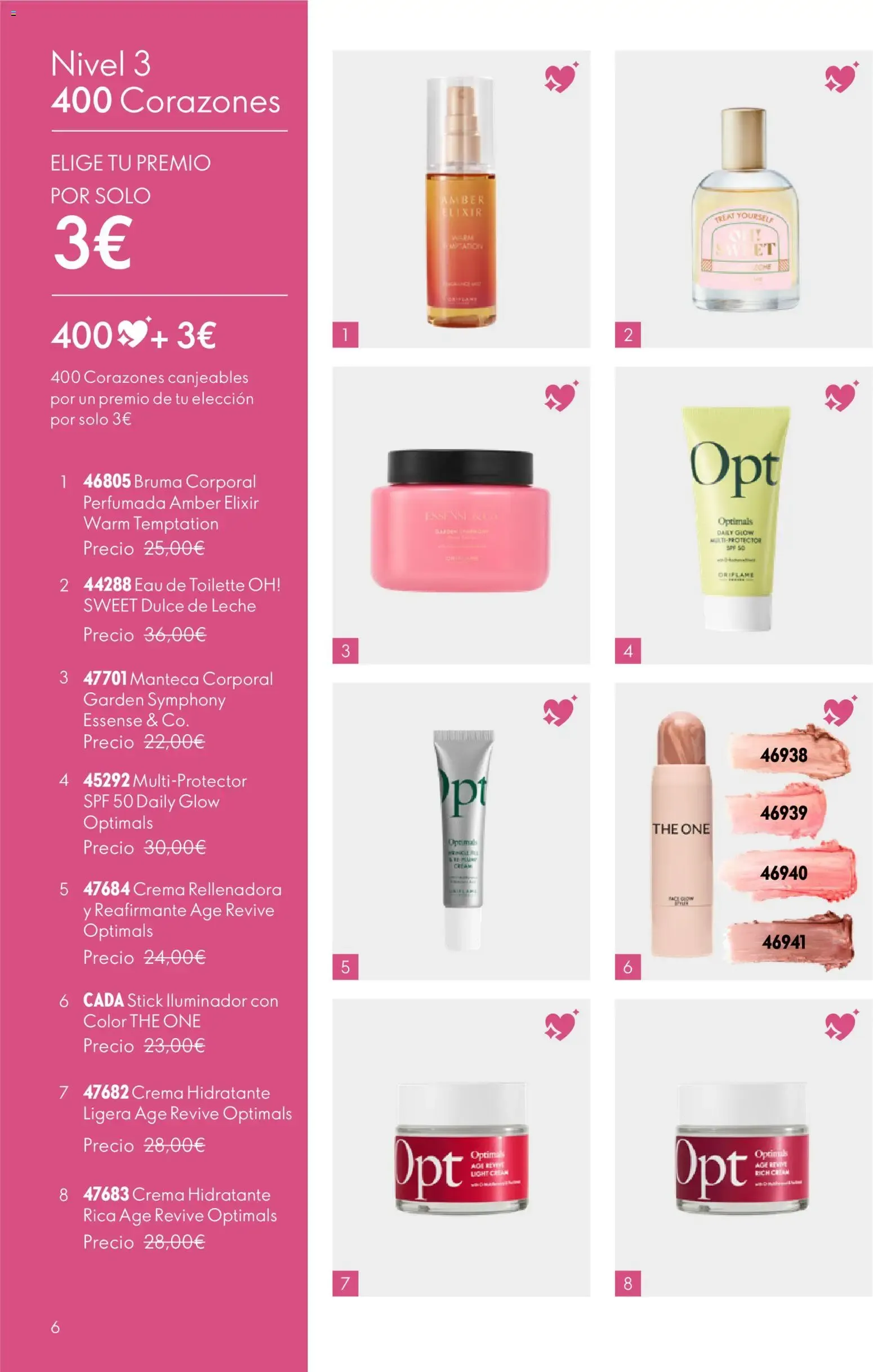 Catálogo de Oriflame Catálogo Beauty Rewards 08/06/2026 - 07/10/2026 8 de junio al 7 de octubre 2026 - Página 6