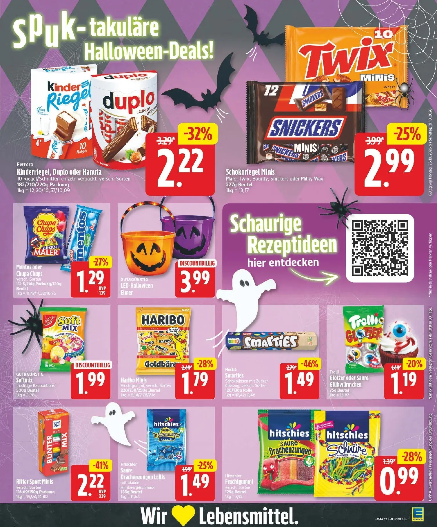 Edeka Prospekt nächste Woche – von Montag 26.10.2026 bis Samstag 31.10.2026 von 26. Oktober bis 31. Oktober 2026 - Prospekt seite 13