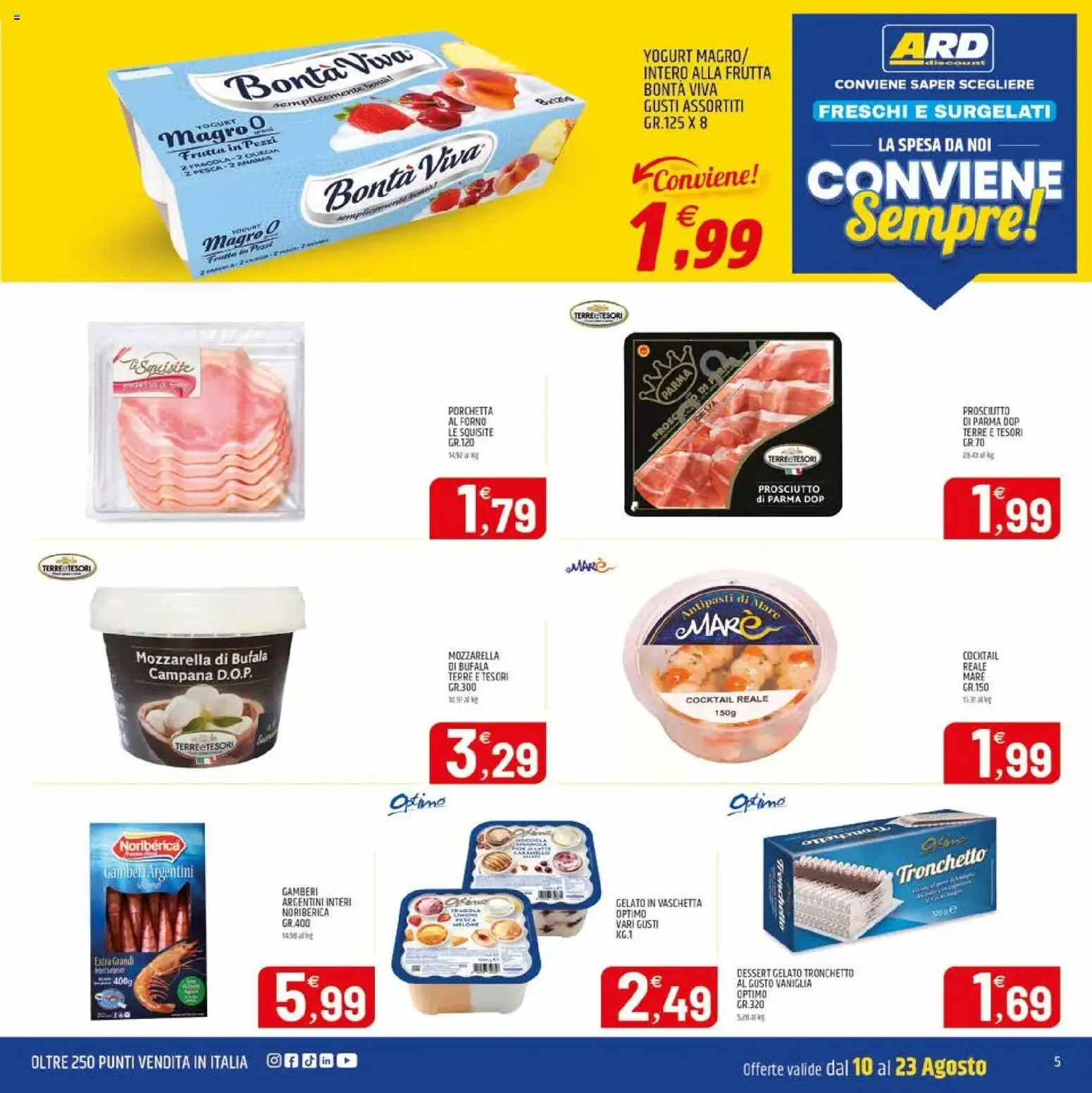 Nuovo ARD Discount volantino Sardegna dal 10/08/2026 > offerte anteprima 🛍️ da 10 agosto a 23 agosto di 2026 - Pagina del volantino 5