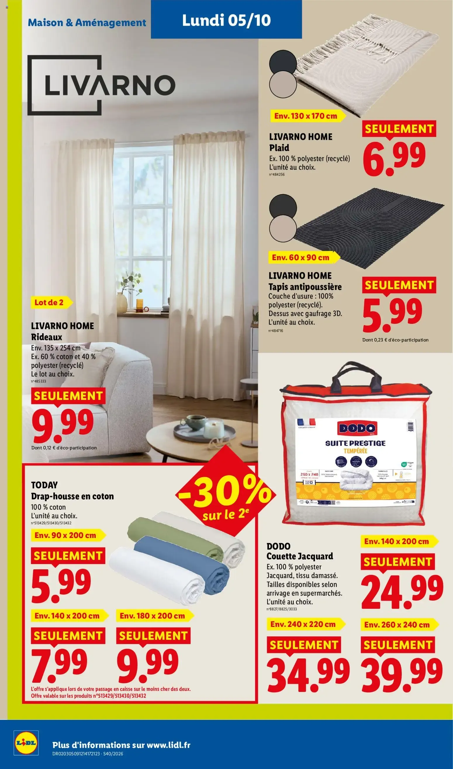 Catalogue LIDL du 01/10/2026 | Promo prospectus en ligne du 1 octobre au 7 octobre 2026 - Catalogue page 50